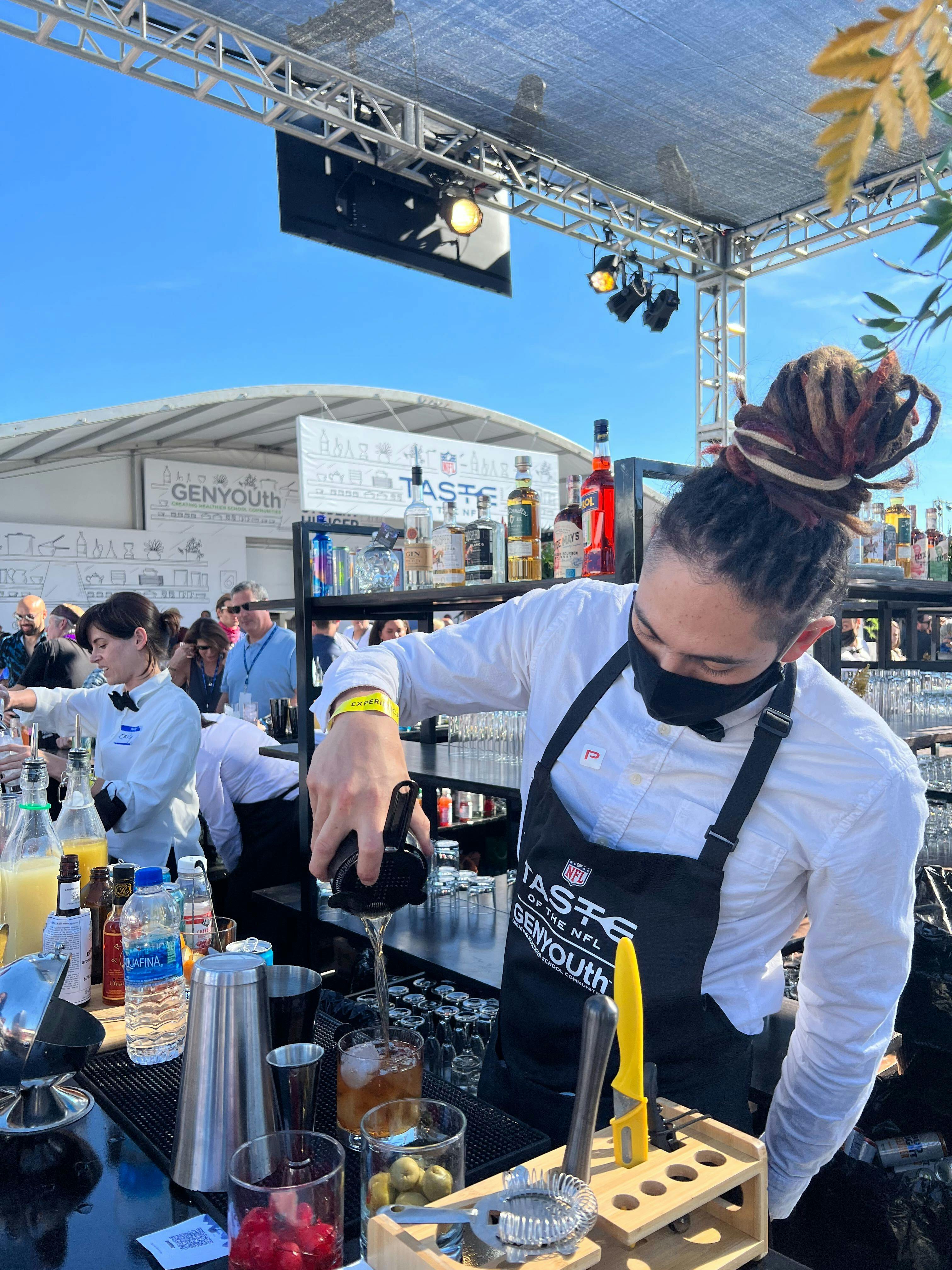 Featured photo from Taste of the NFL Event