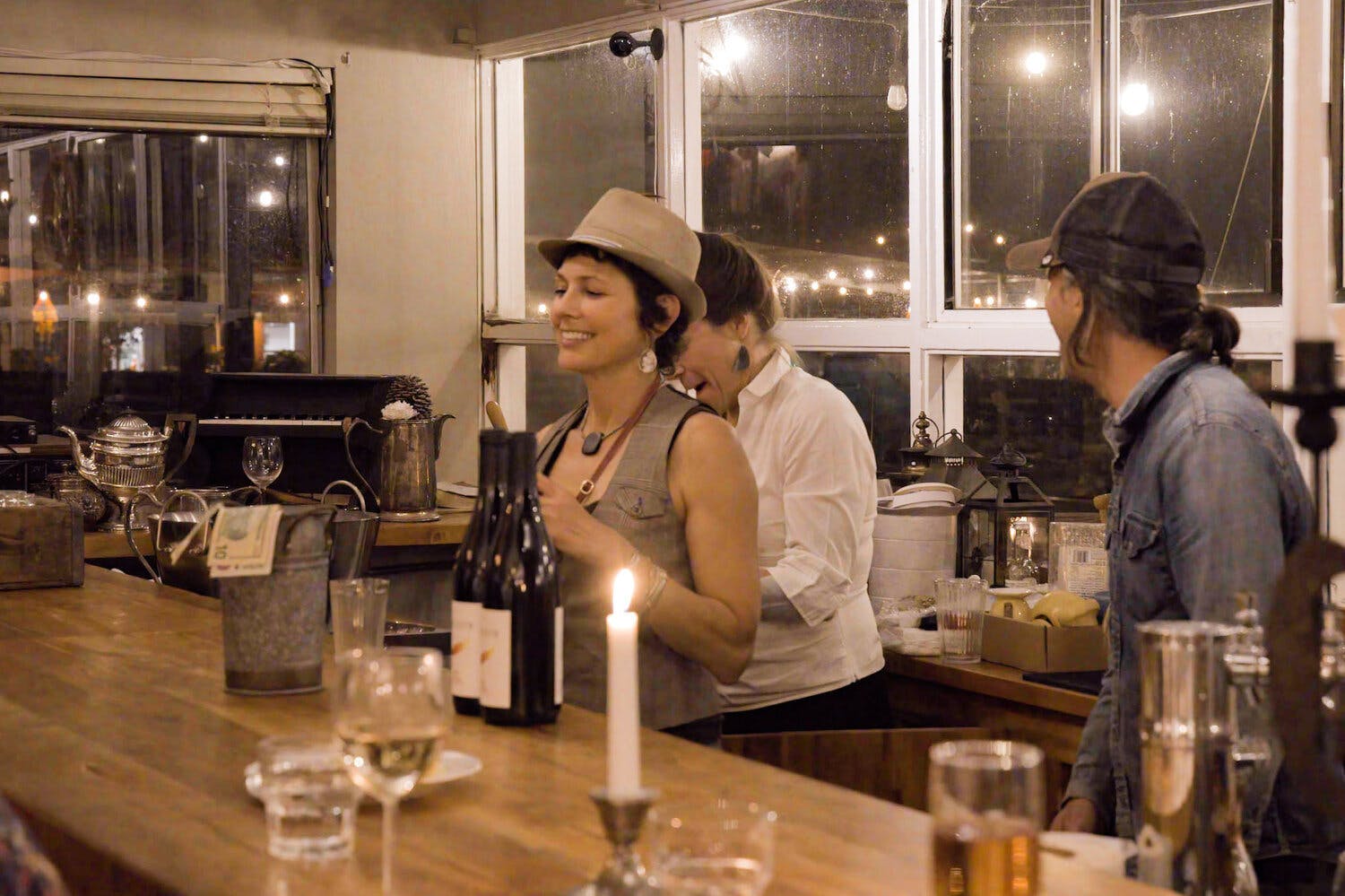 Clubhouse, Restaurant event space at Point San Pablo Harbor