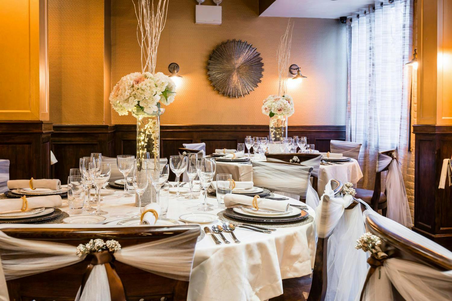 Indoor Space, Restaurant event space at 212 Steakhouse