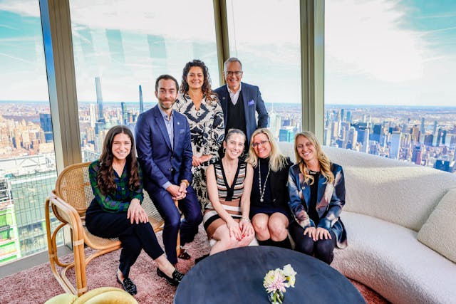 Featured photo from Rhubarb Hospitality Collection Spring Menu Launch at PEAK Events in Hudson Yards