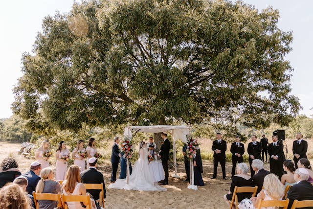 Featured photo from Romantic Fall Beach Wedding at Chesapeake Bay Foundation in Maryland