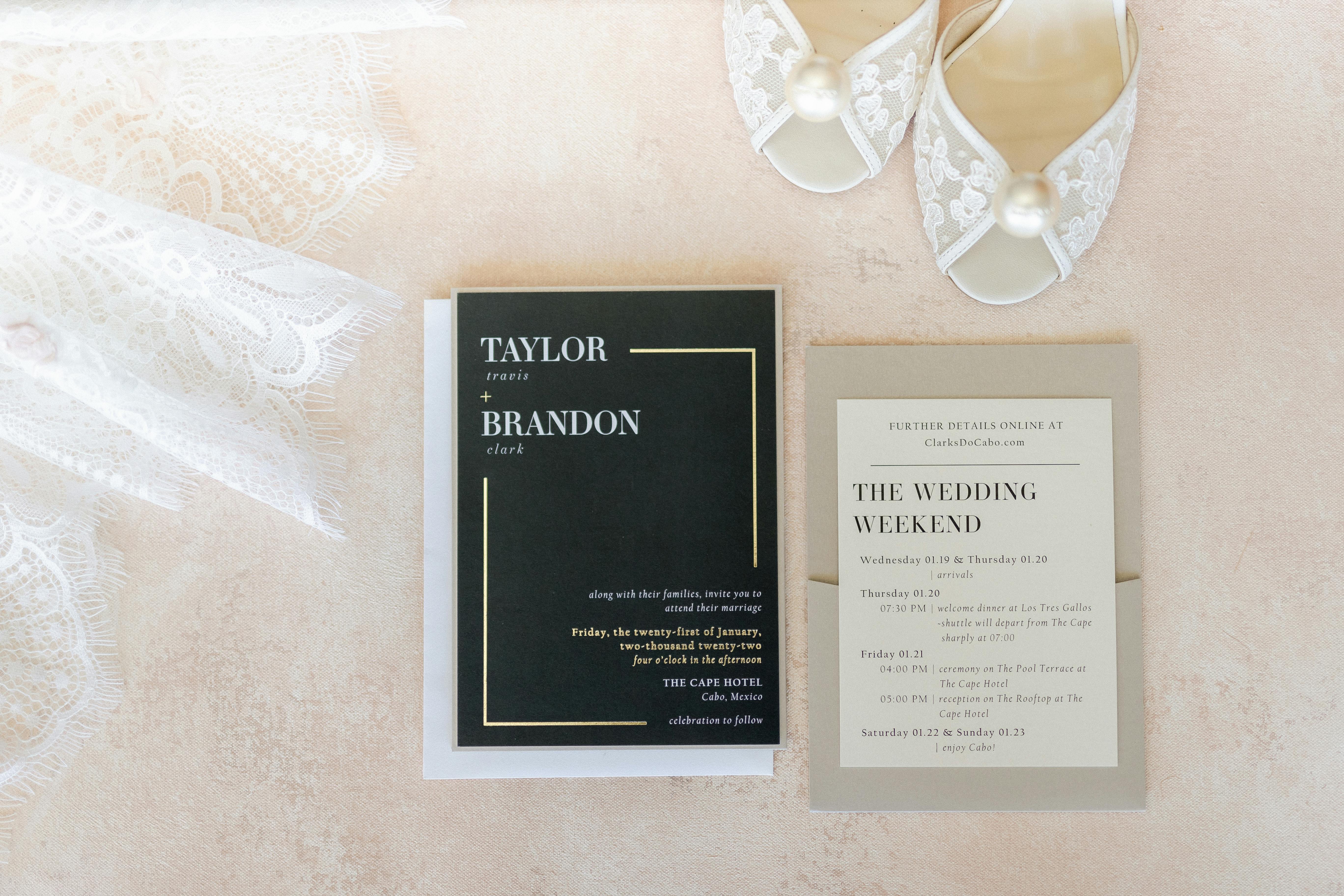Wedding Invitation Ideas posted by Del Cabo Weddings