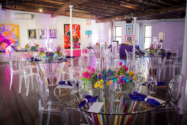 Featured photo from Colorful Bat Mitzvah at Triangle Loft in New York