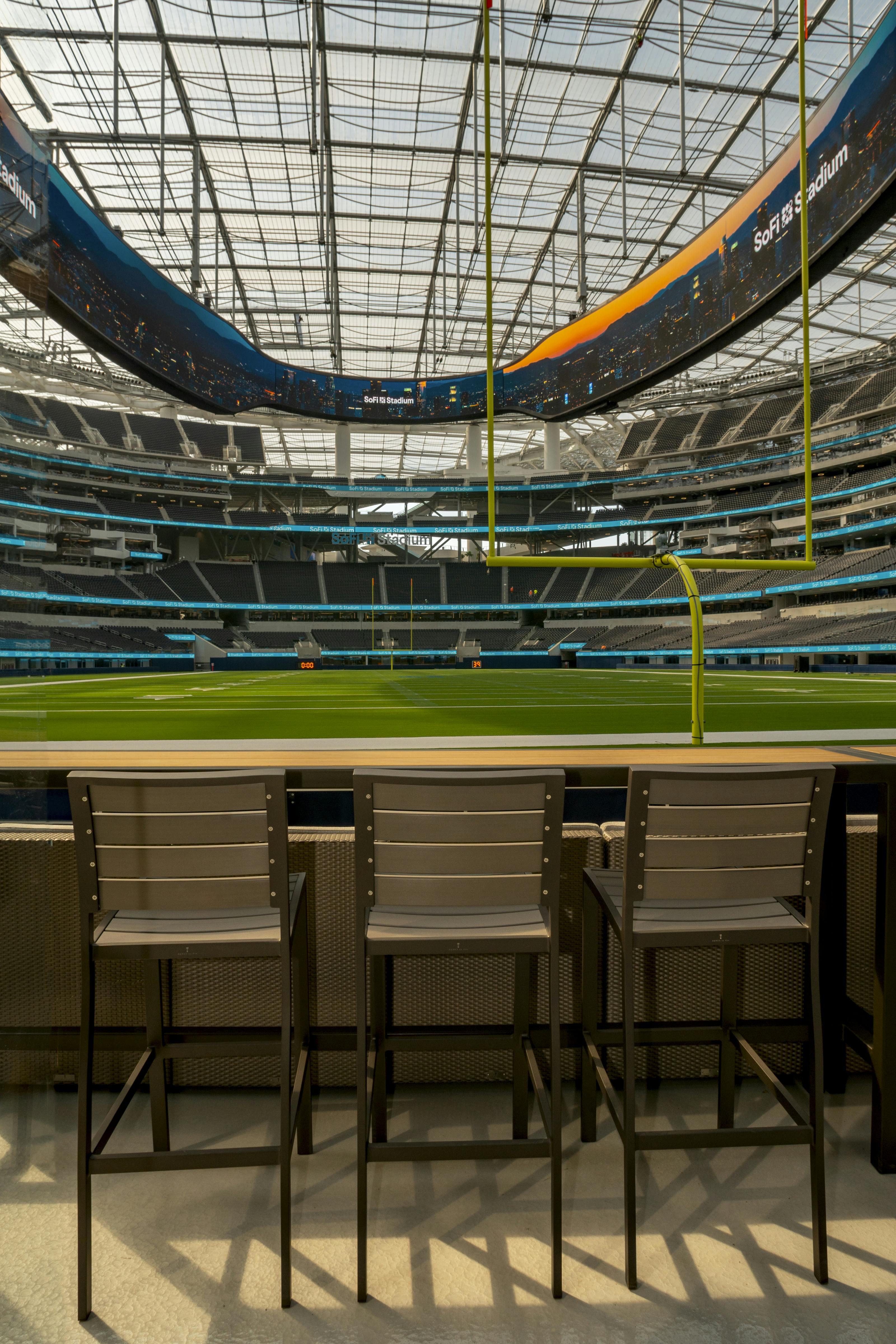 End Zone Clubs SoFi Stadium PartySlate