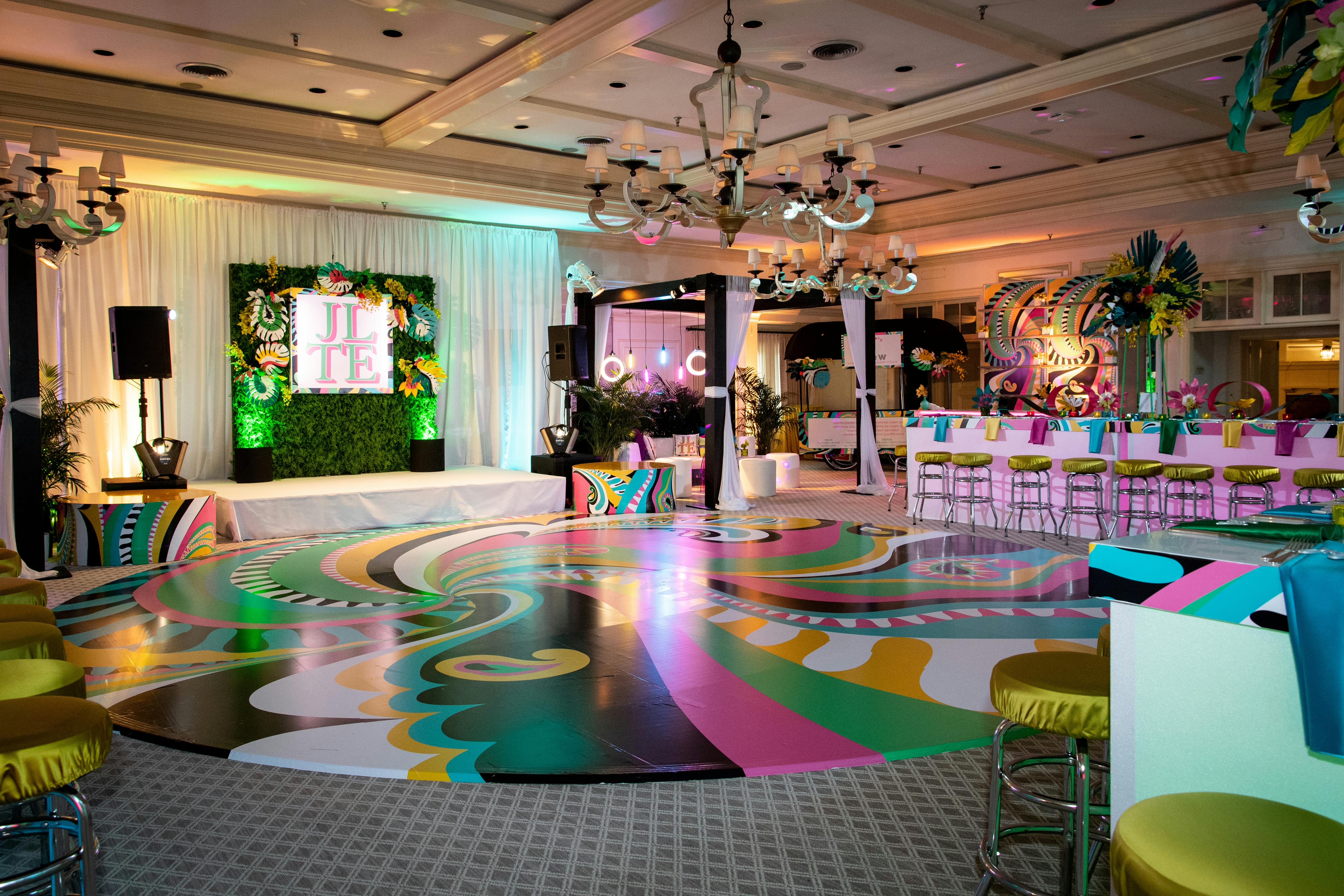 Bar & Bat Mitzvah Dance Floor Ideas posted by KEHOE DESIGNS