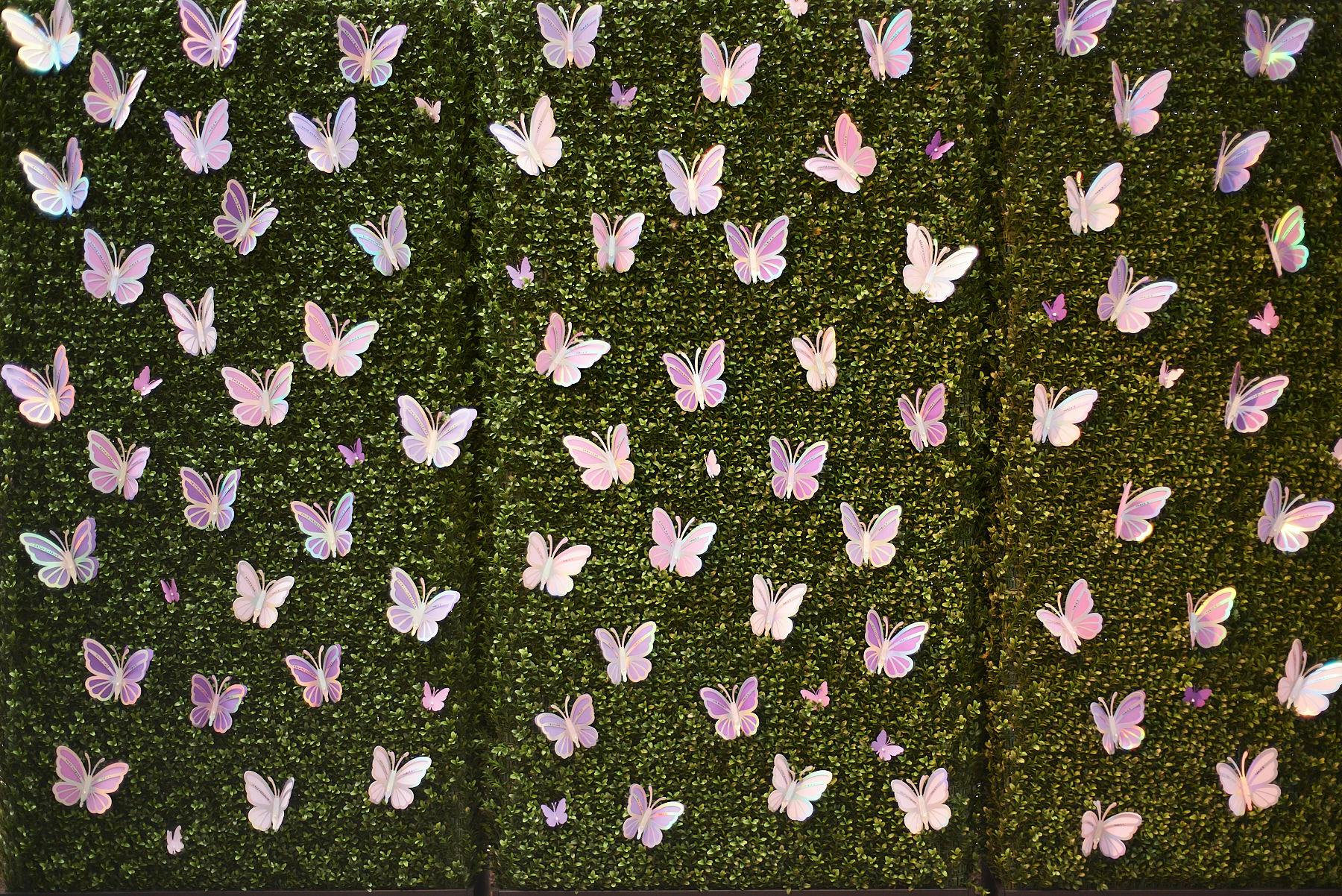 Aesthetic, Louis Vuitton, pink, butterfly, wallpaper,Y2K
