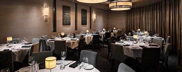 Space at Eddie V's Burlington, Restaurant event space at Eddie V's - Burlington