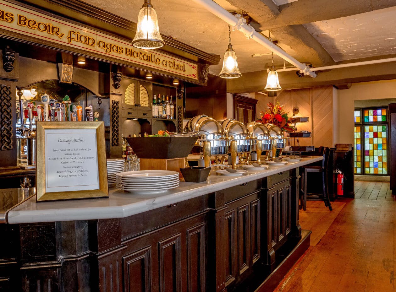 Space at Solas, Restaurant event space at Sólás