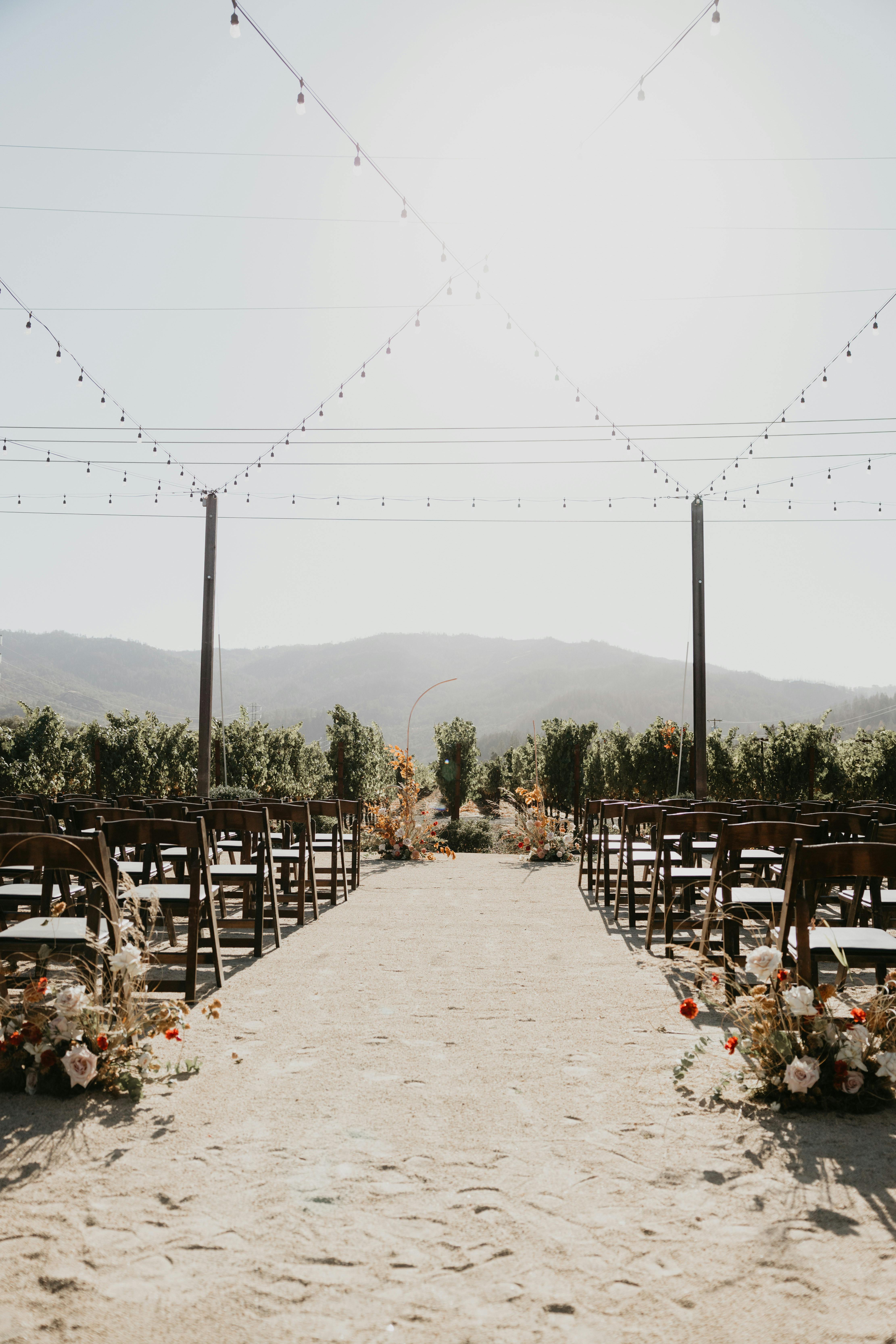 Wedding Aisle Ideas posted by Terra Coast Events