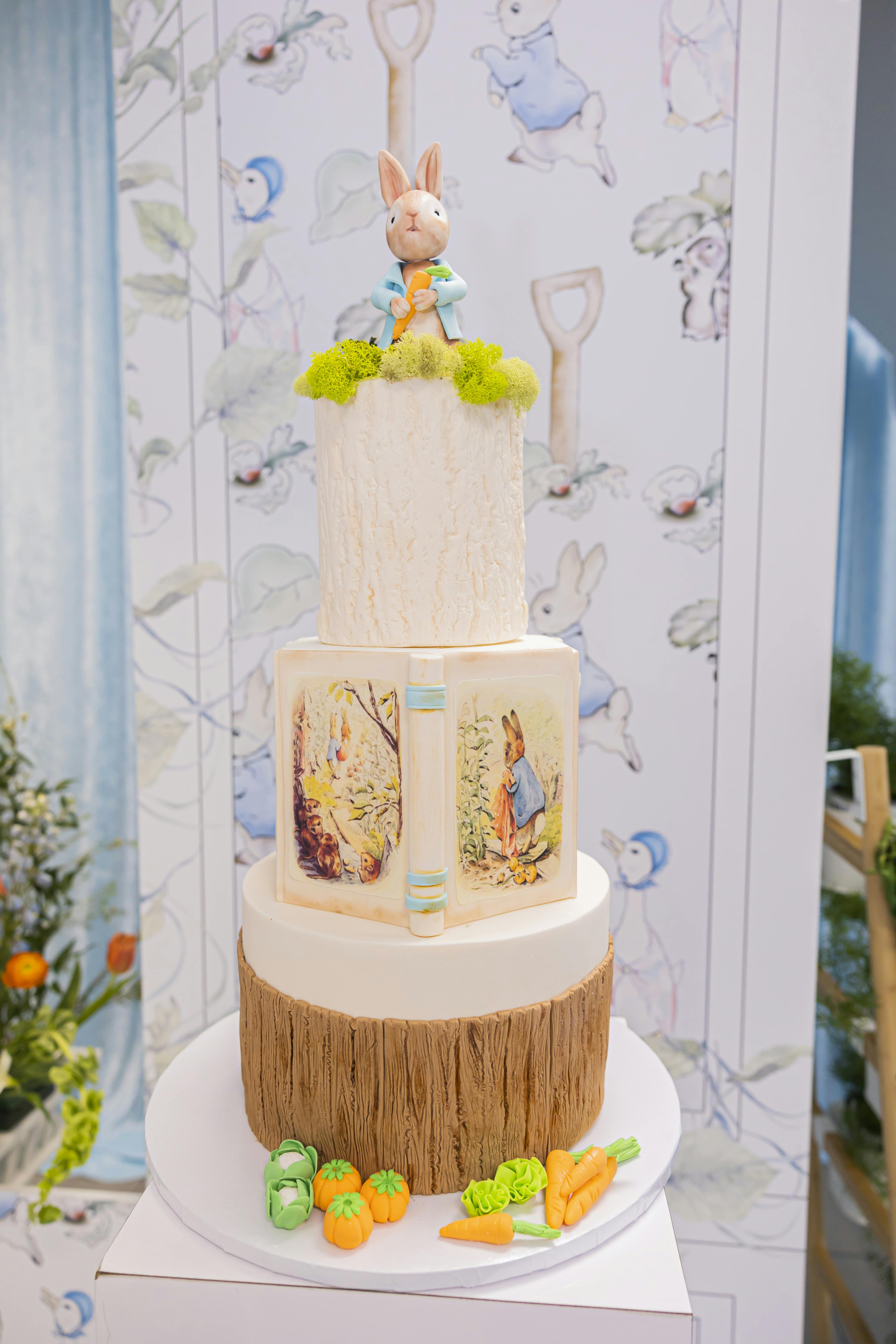 Spring Themed Peter Rabbit Baby Shower - Dazzling Hospitality