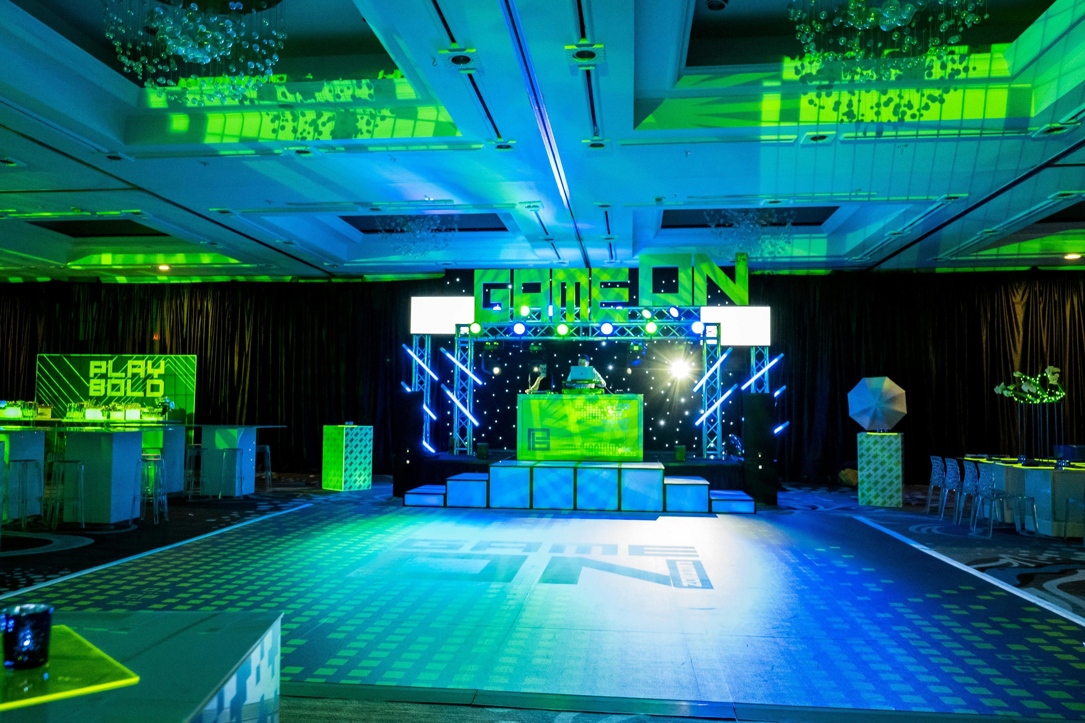 Bar & Bat Mitzvah Stage Ideas posted by Yes Event Designs