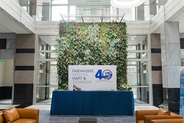 Featured photo from 40th Anniversary Celebration for Fabyanske Westra Hart & Thomson Minneapolis, MN