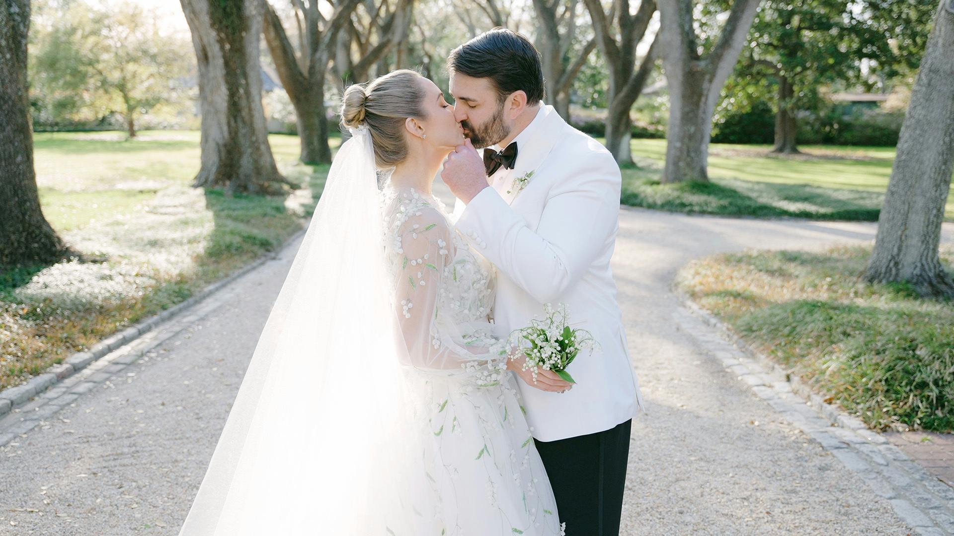 Featured photo from Lily of the Valley Garden Wedding in New Orleans