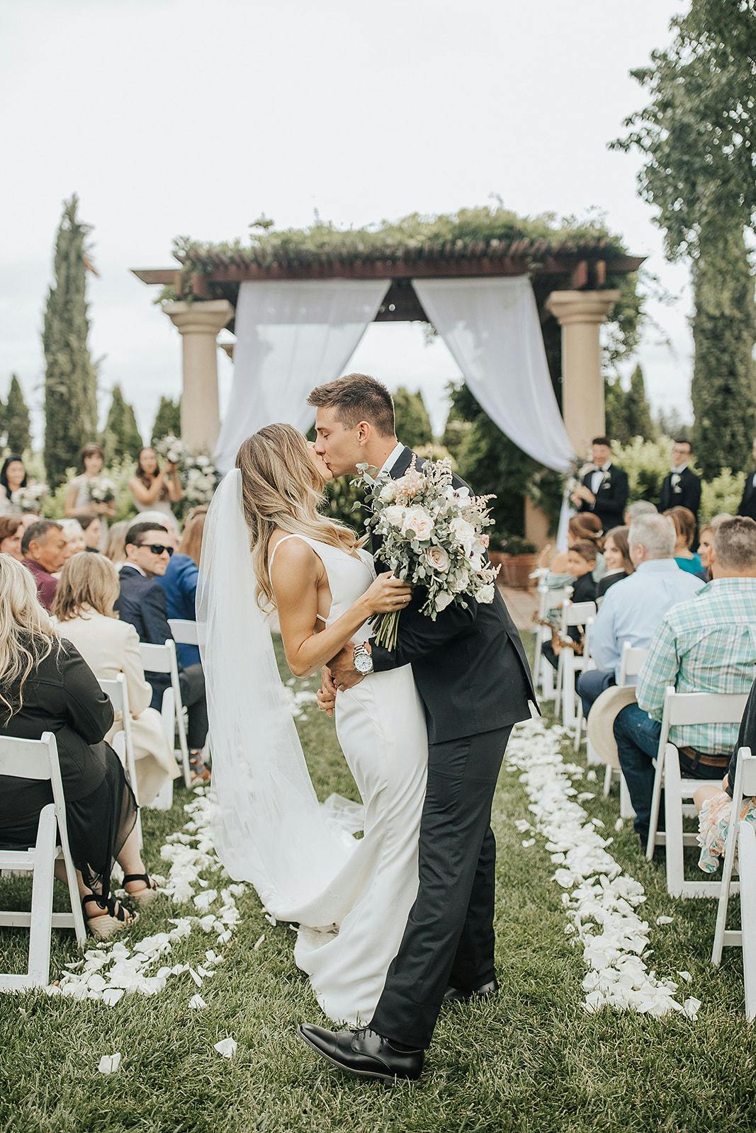 Wedding Aisle Ideas posted by West Event Co.