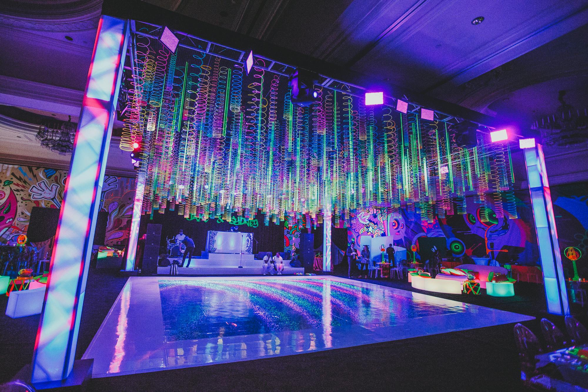 Bar & Bat Mitzvah Dance Floor Ideas posted by LuvRox Photography