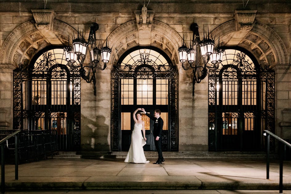 Bruins' star Charlie McAvoy gets married at Boston Public Library