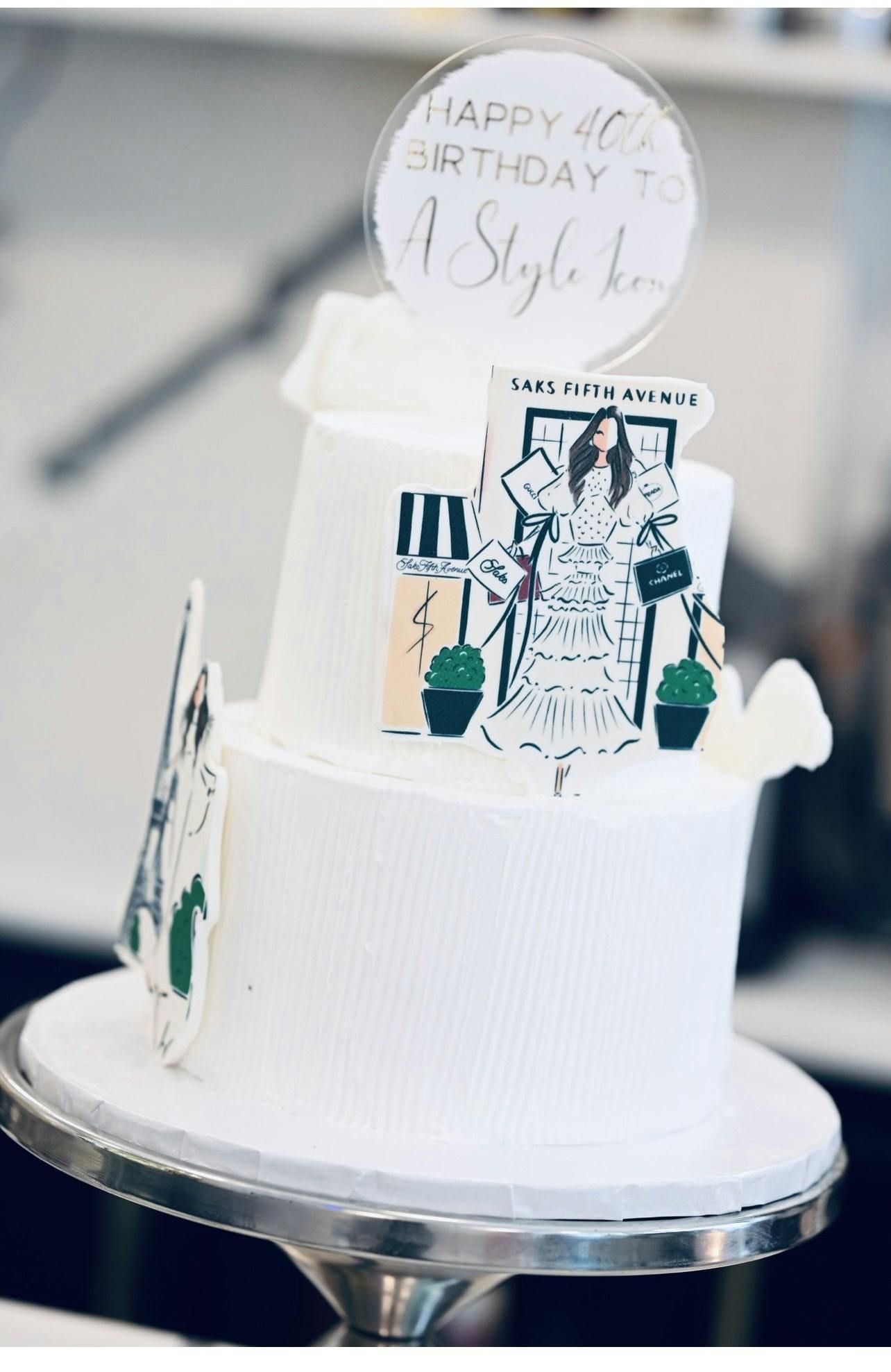 Fashionable 40th Birthday Party in New York City, New York, The Stamp  Studio