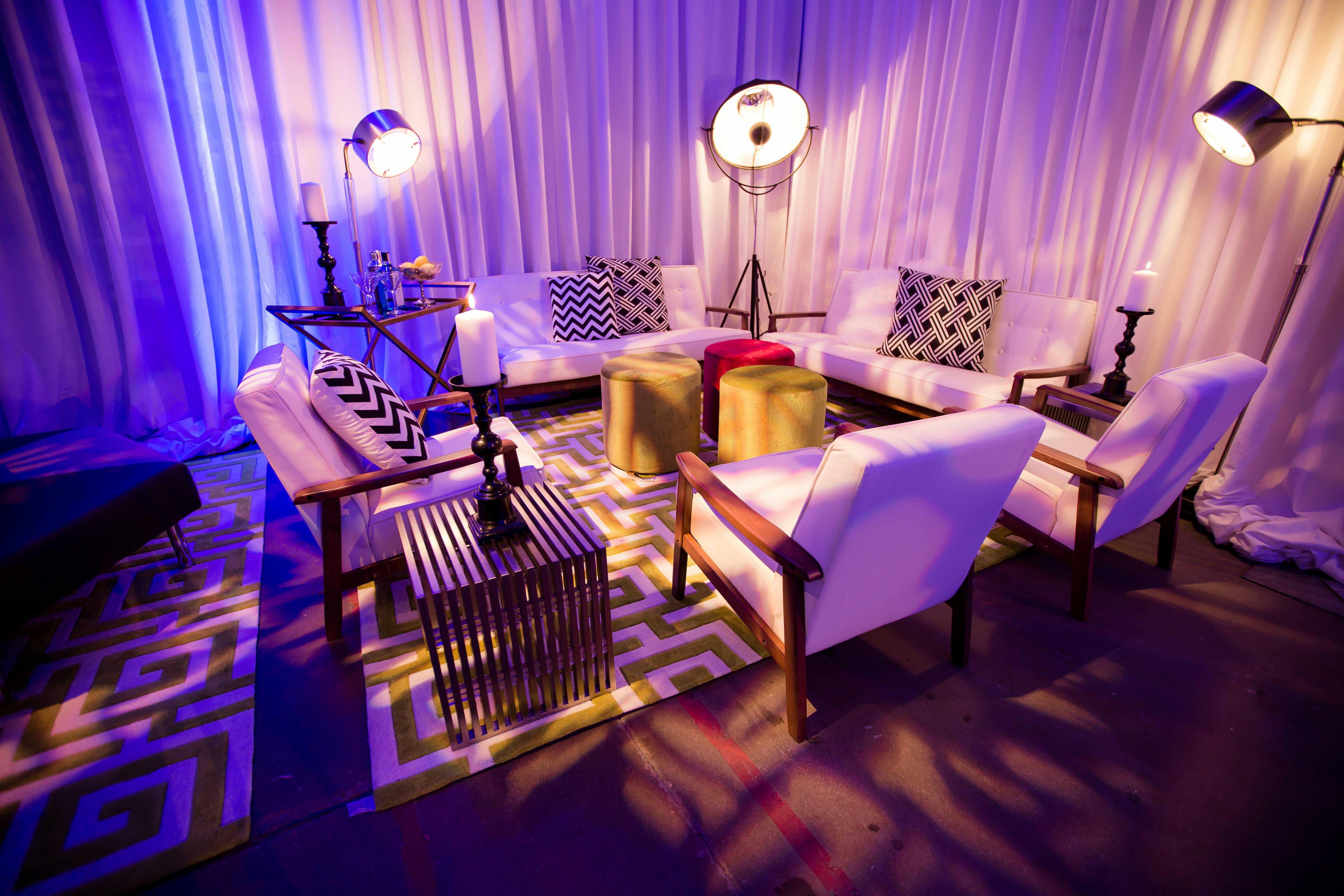 Corporate Event Lounge Seating Ideas posted by CARBOTTI Experiences