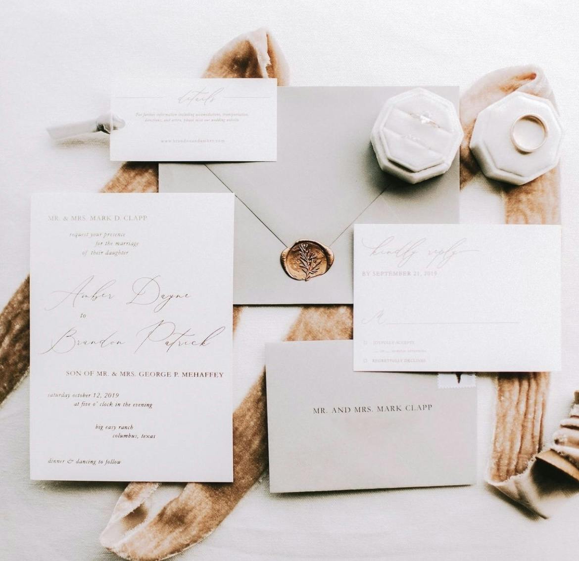 Wedding Invitation Ideas posted by Macy Grace Events, LLC