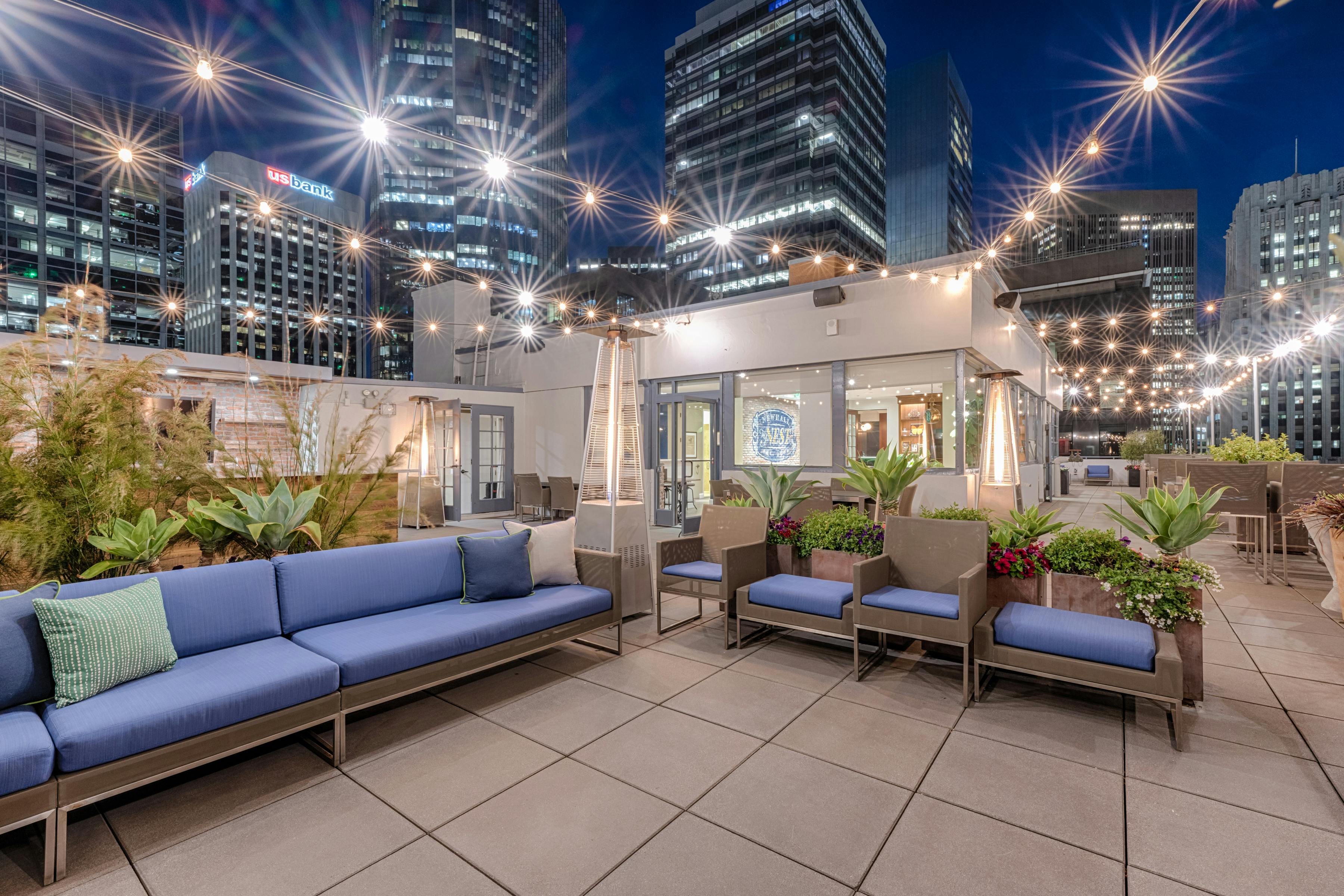 Roof Deck, Event Space at The Newhall Nest