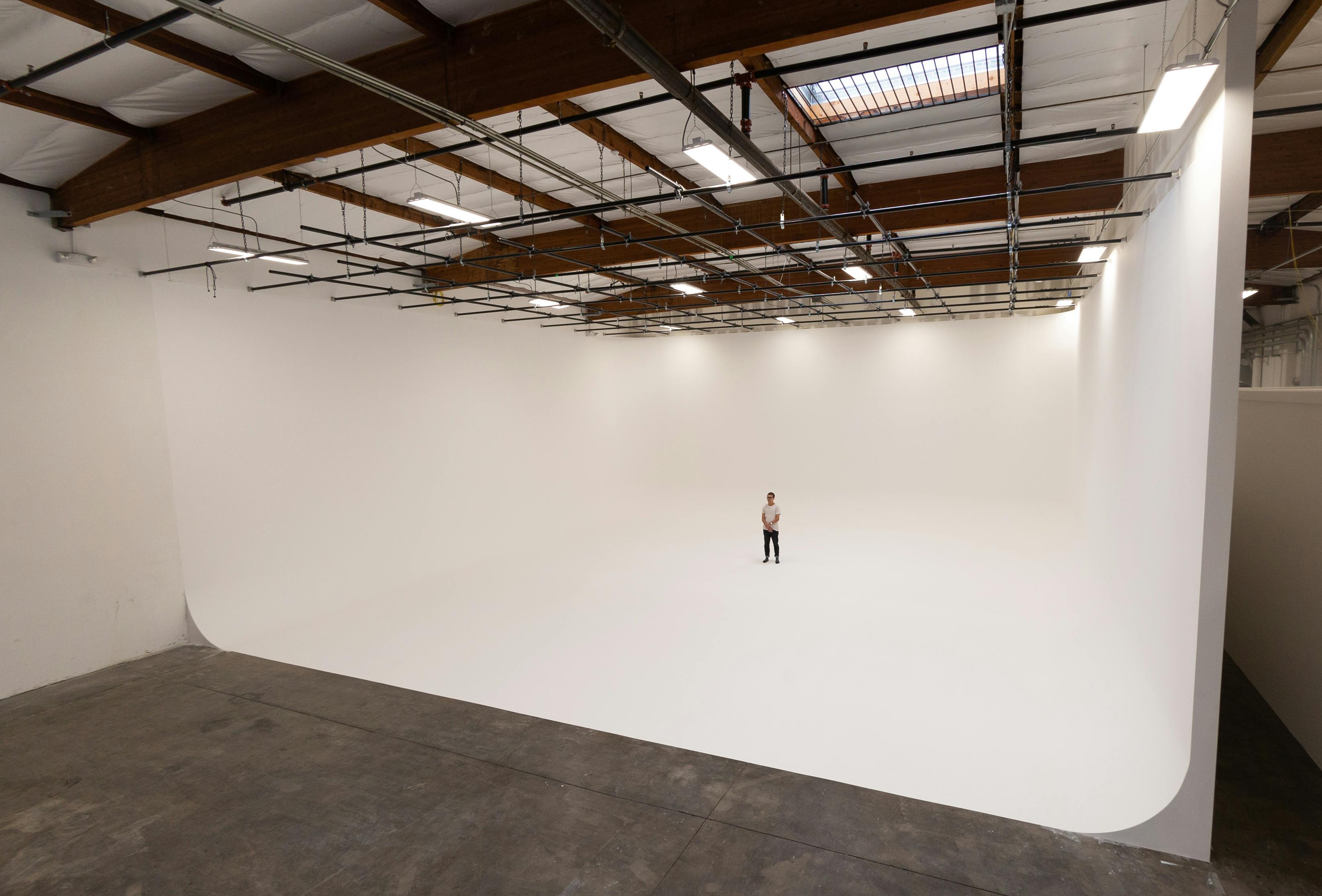 Huge 3-wall Cyc studio and Event Space, an event space at Vault Rentals