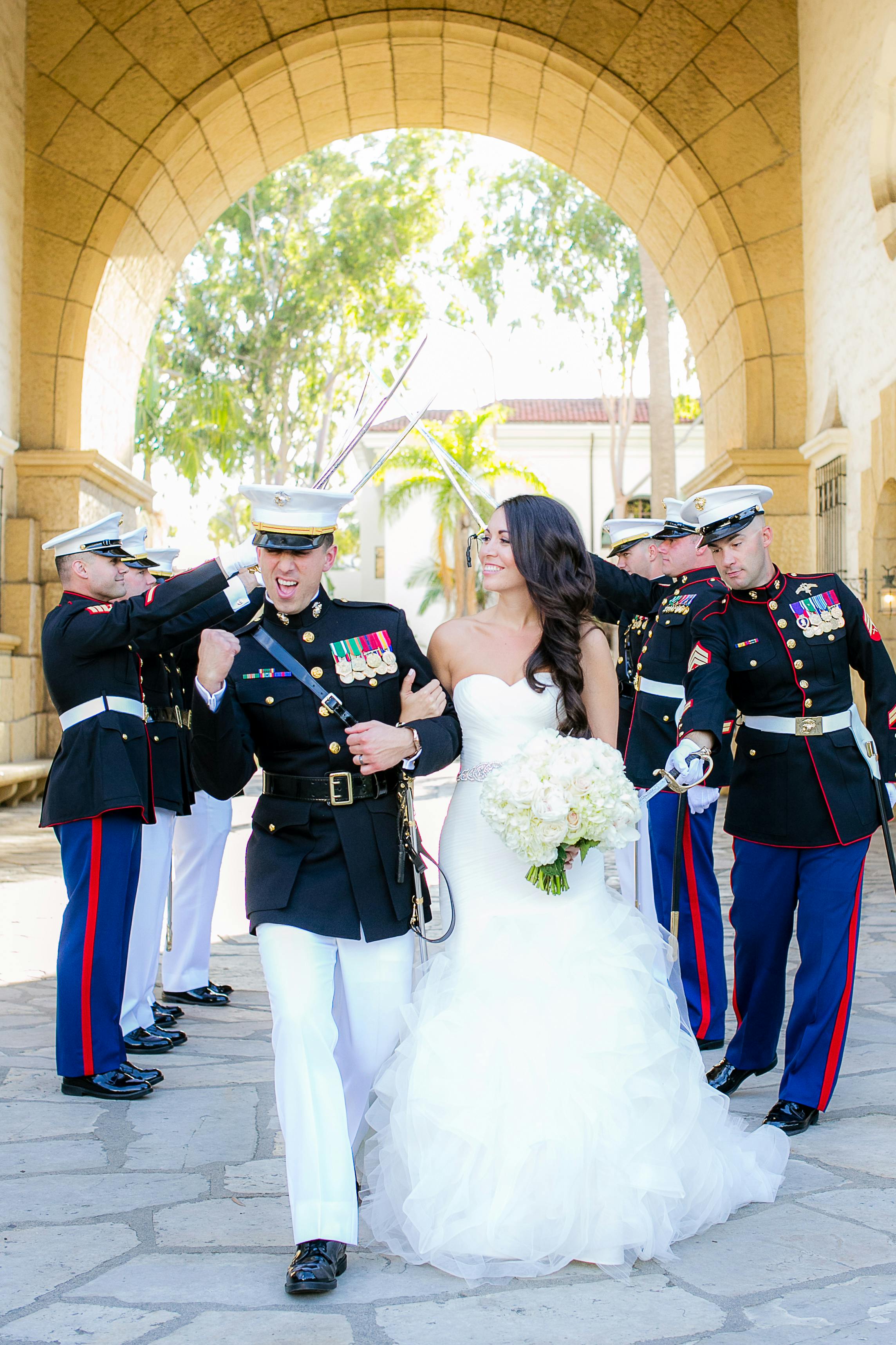 Featured photo from Glam Santa Barbara Courthouse Wedding