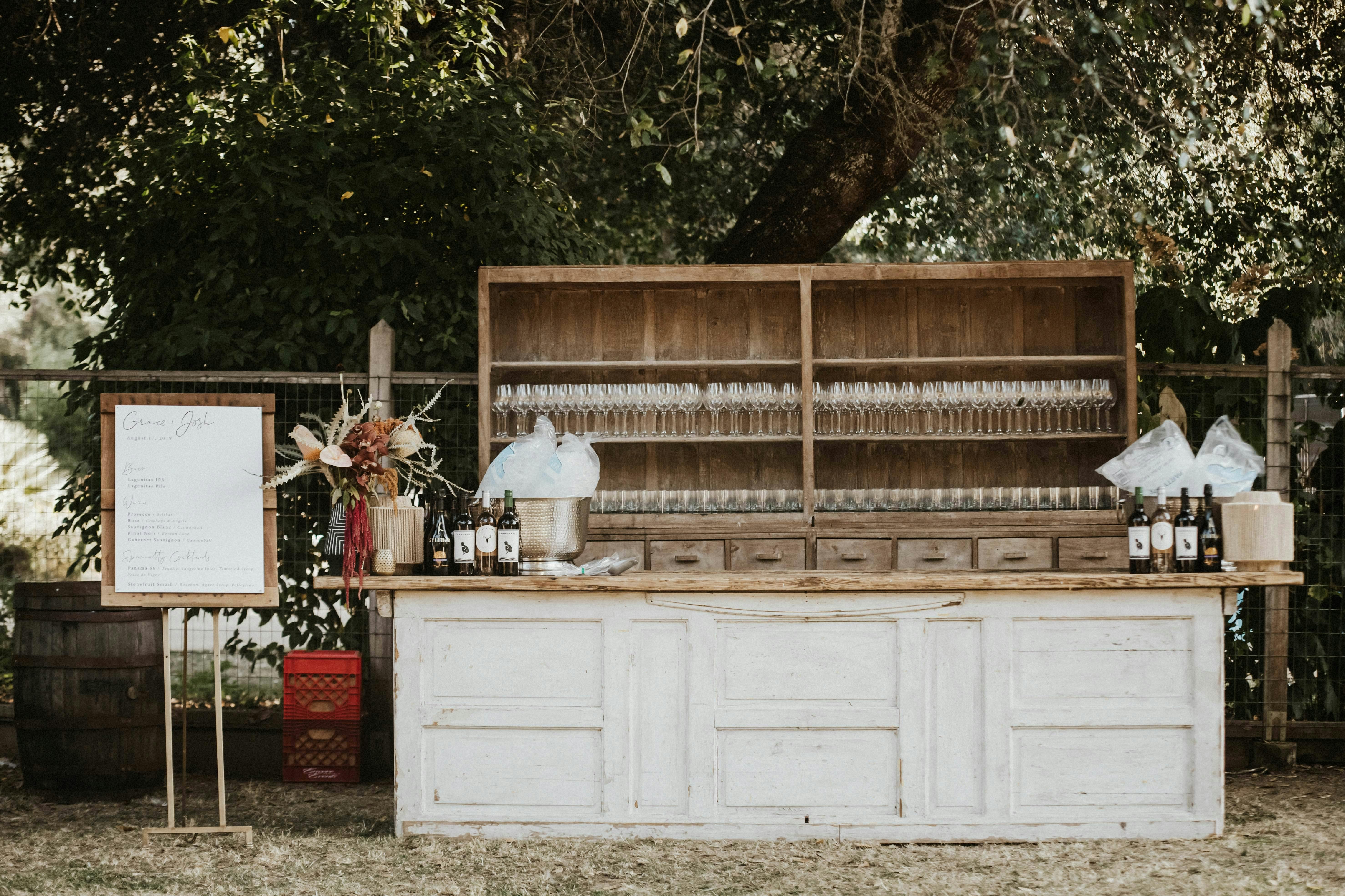 Wedding Bar Ideas posted by Love Tribe Weddings