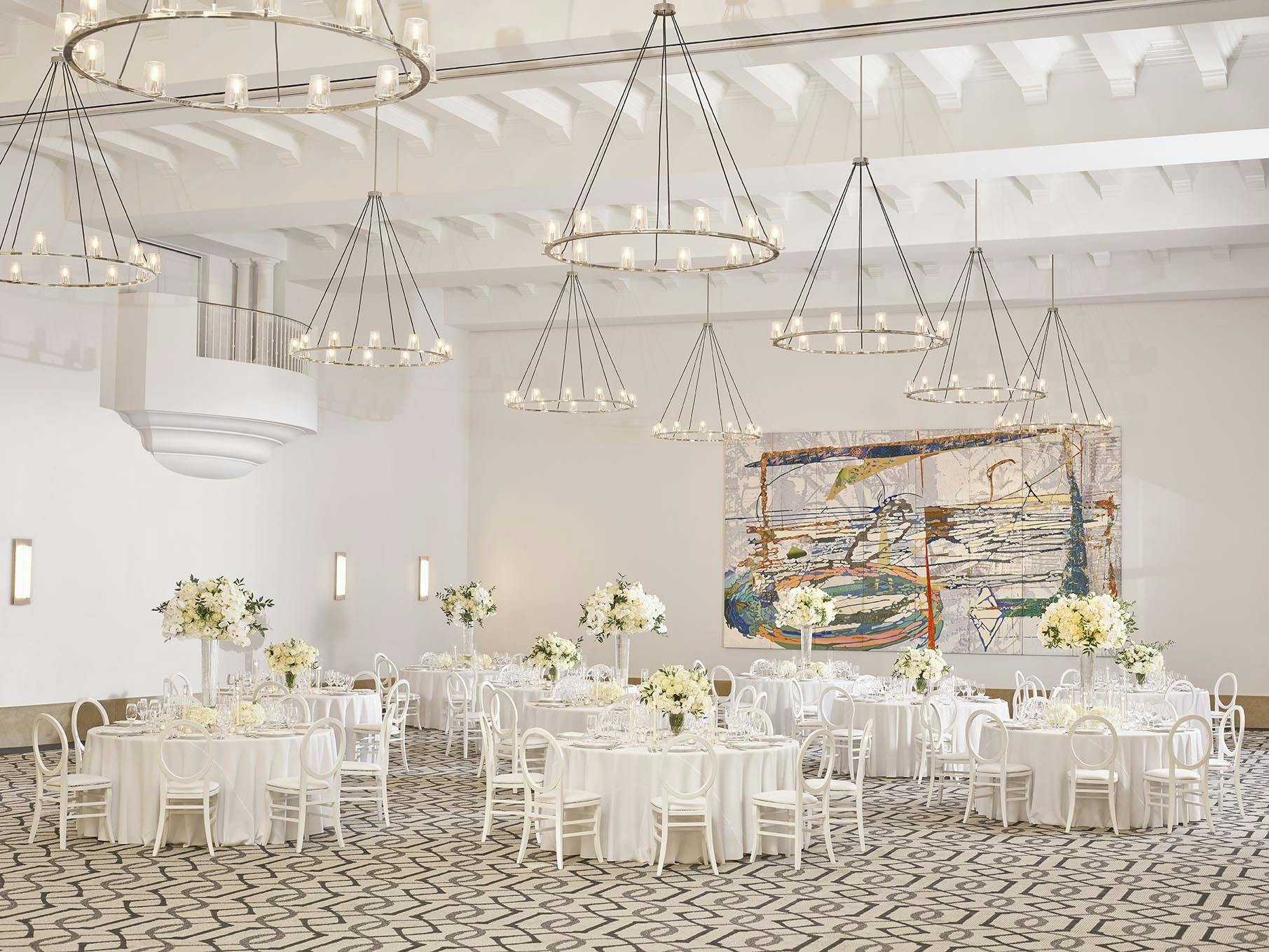 Ballroom, an event space at The Maybourne Beverly Hills