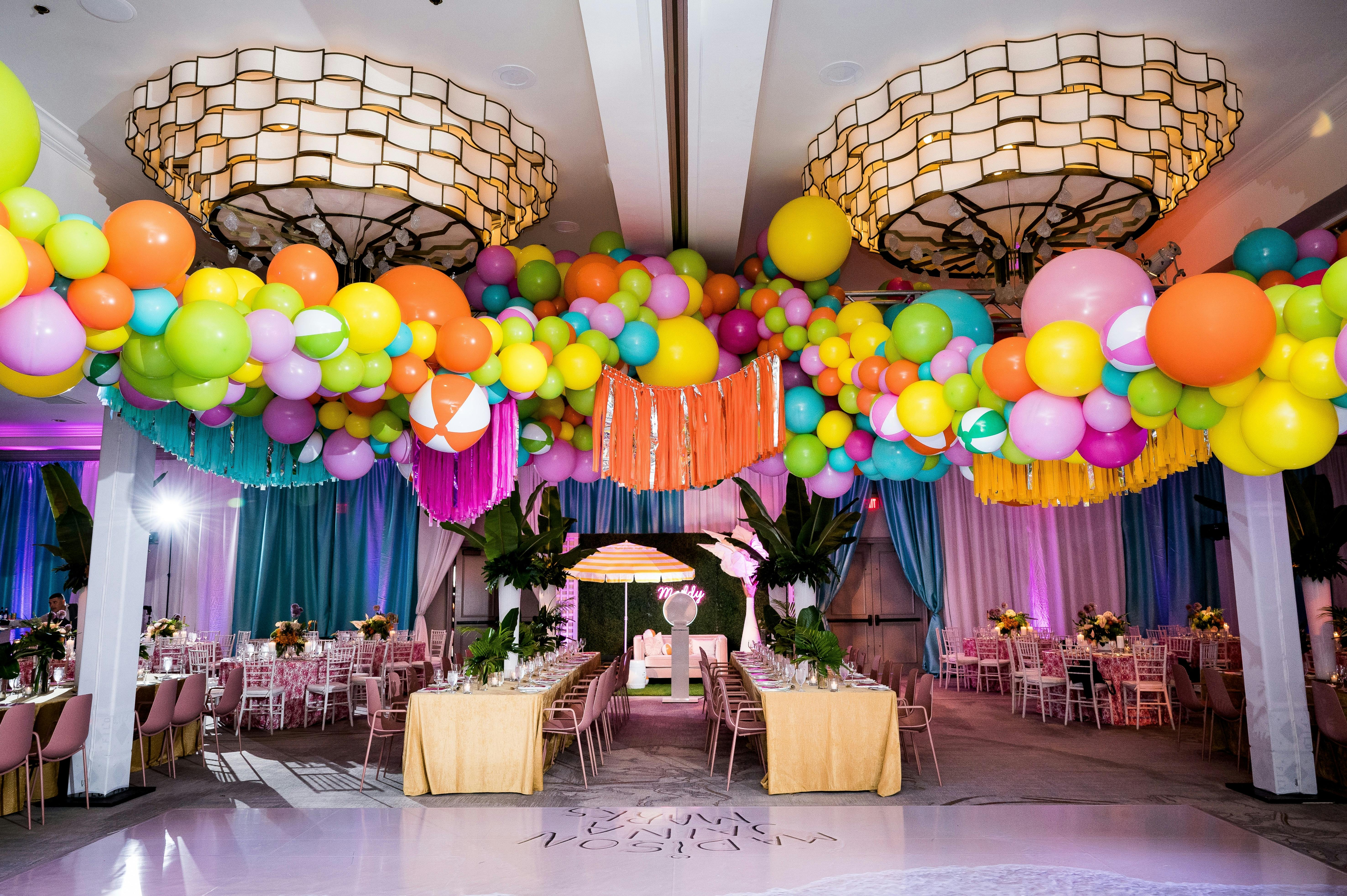 TropicalThemed Bat Mitzvah at the Four Seasons Hotel in Austin, Texas