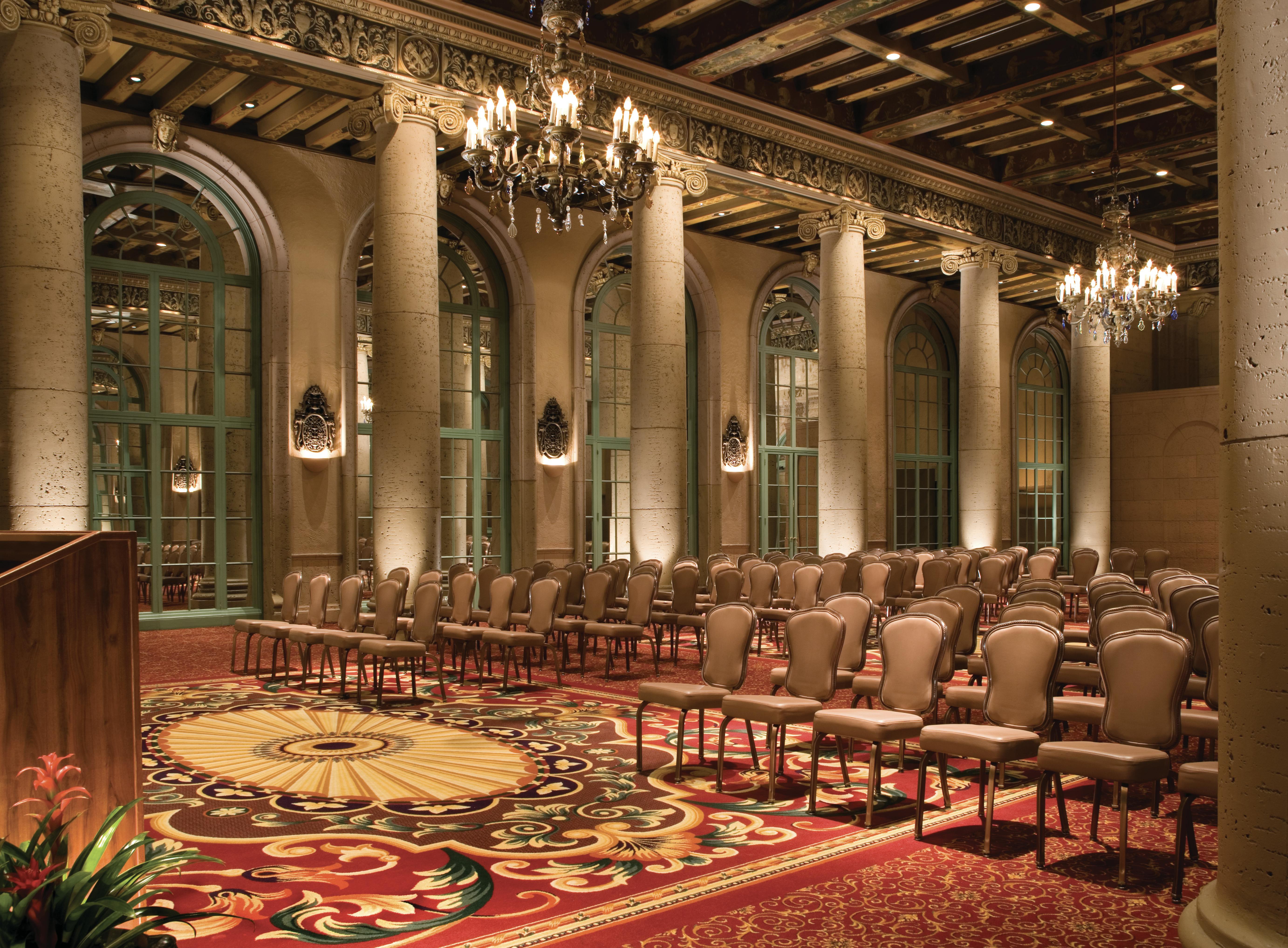 Galeria Emerald, an event space at Millennium Biltmore Los Angeles
