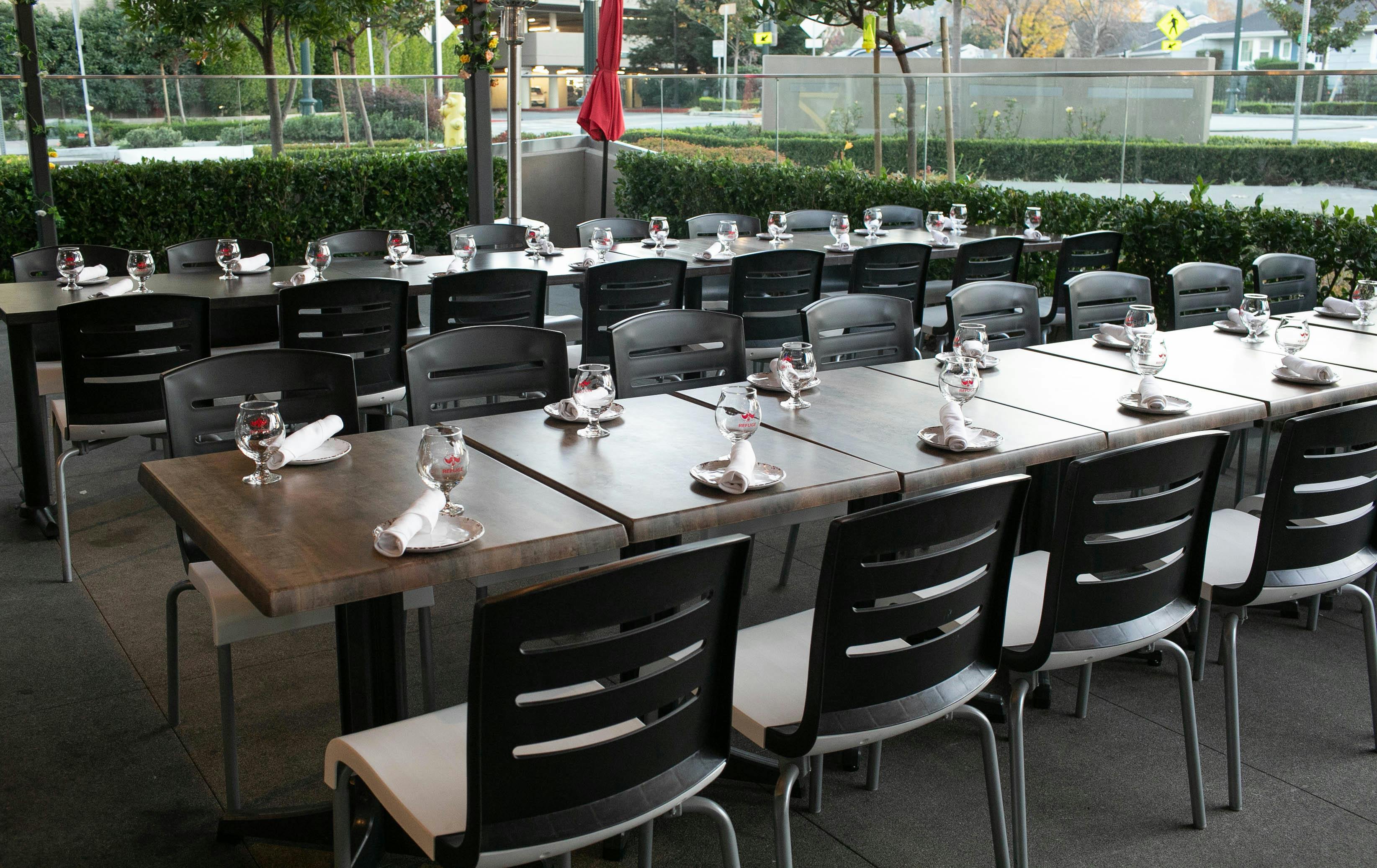 The Refuge Patio, Event Space at The Refuge San Mateo