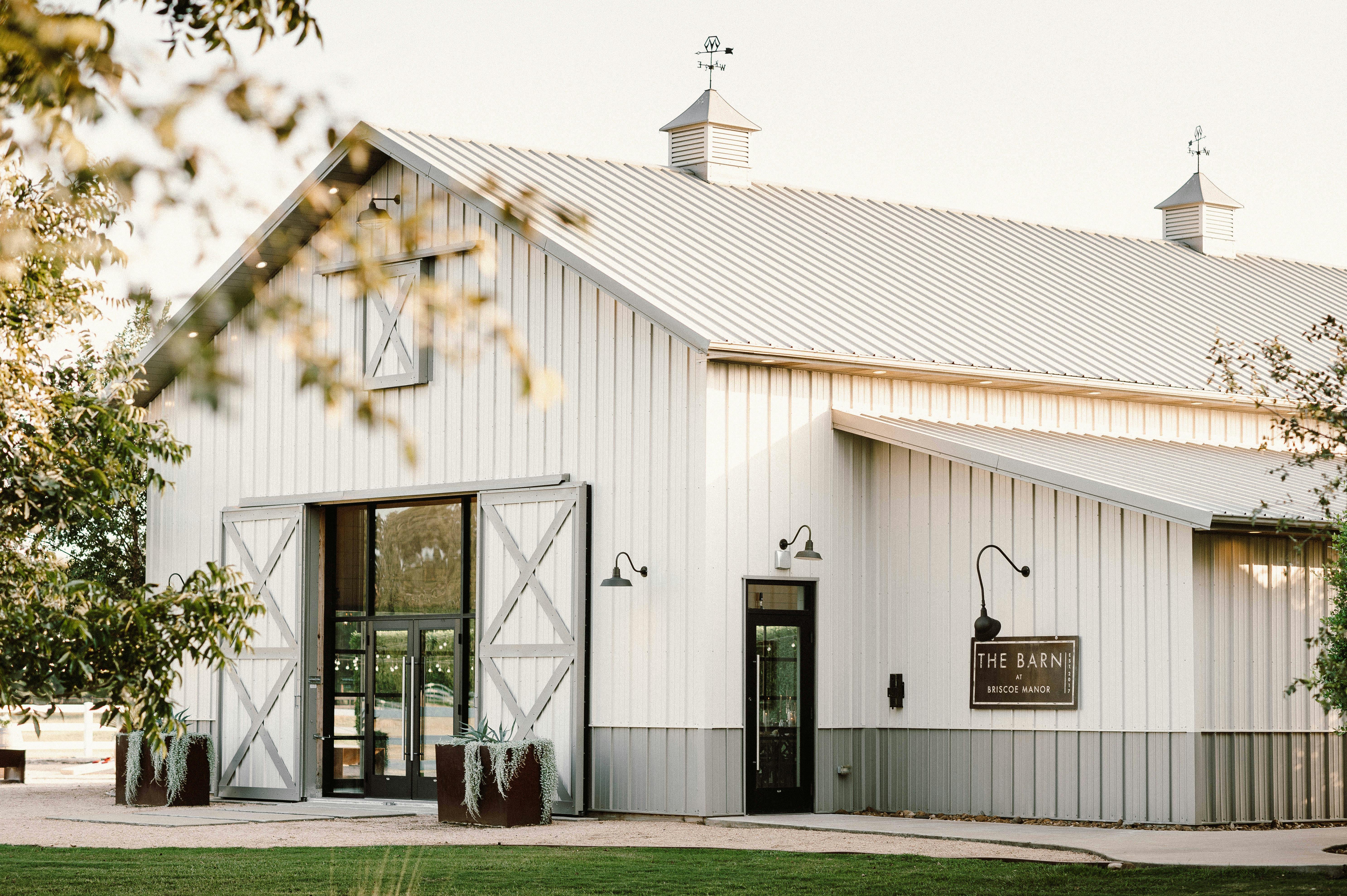 The Barn at Briscoe Manor, an event space at Briscoe Manor