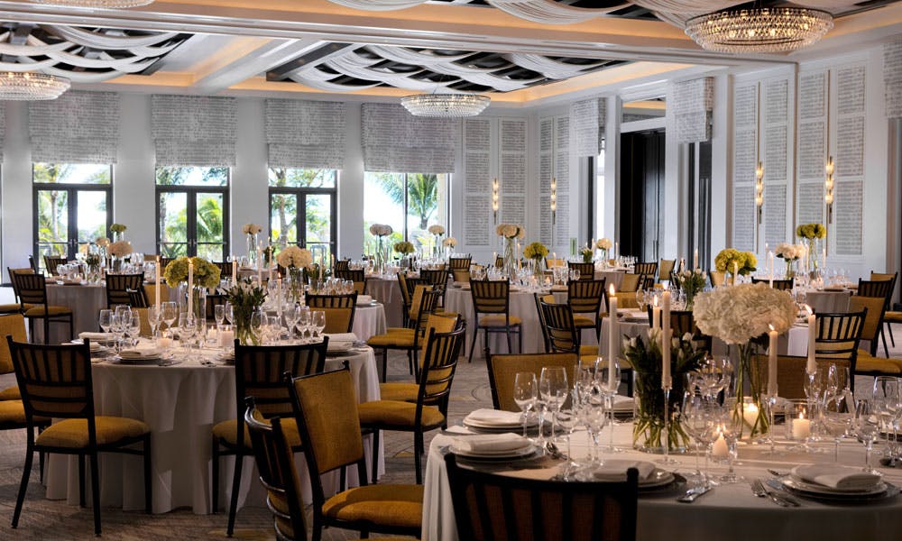 Aurea Ballroom, an event space at Kimpton Seafire Resort & Spa