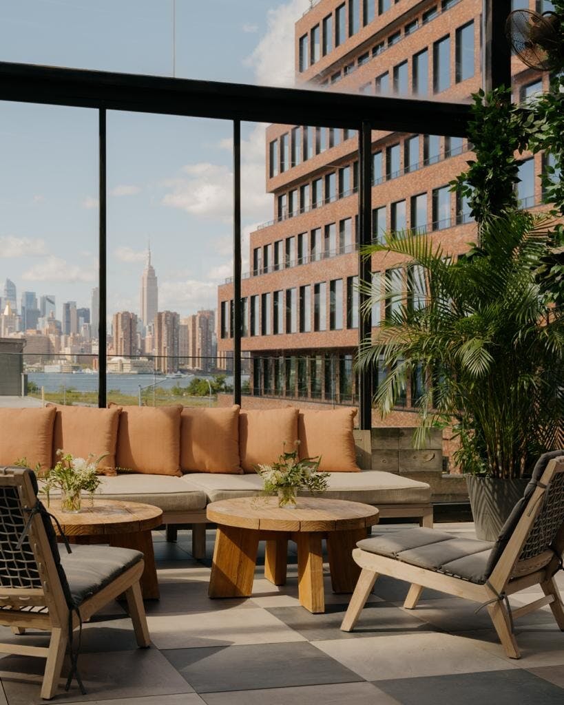 THE ROOF, an event space at 74Wythe