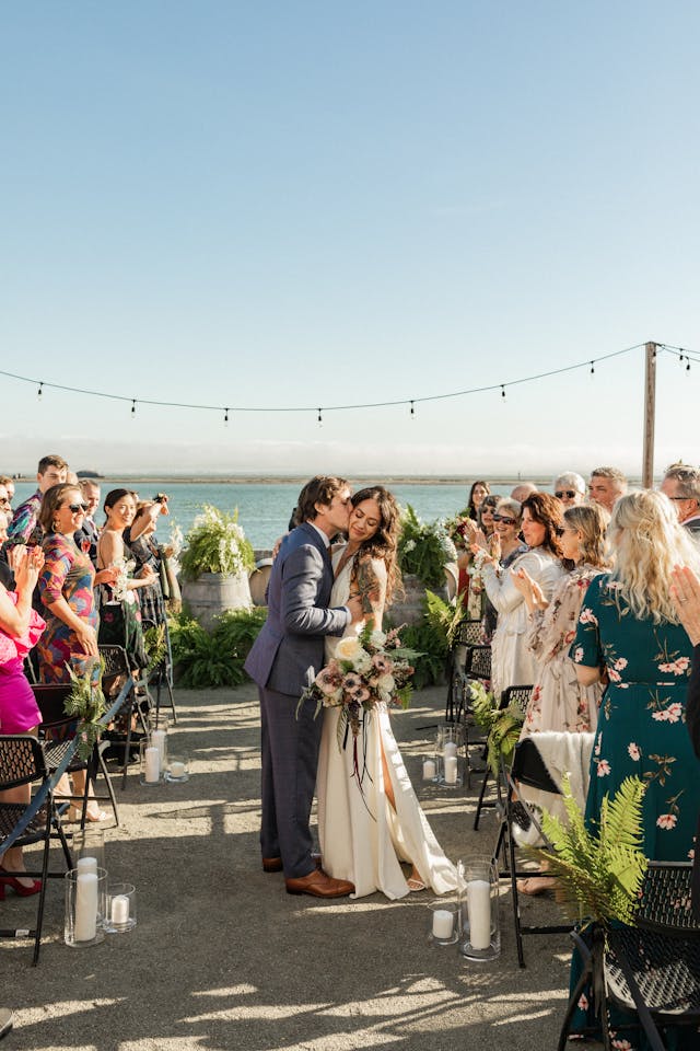 Featured photo from Outdoor Wedding at Riggers Loft Wine Company in Richmond, California