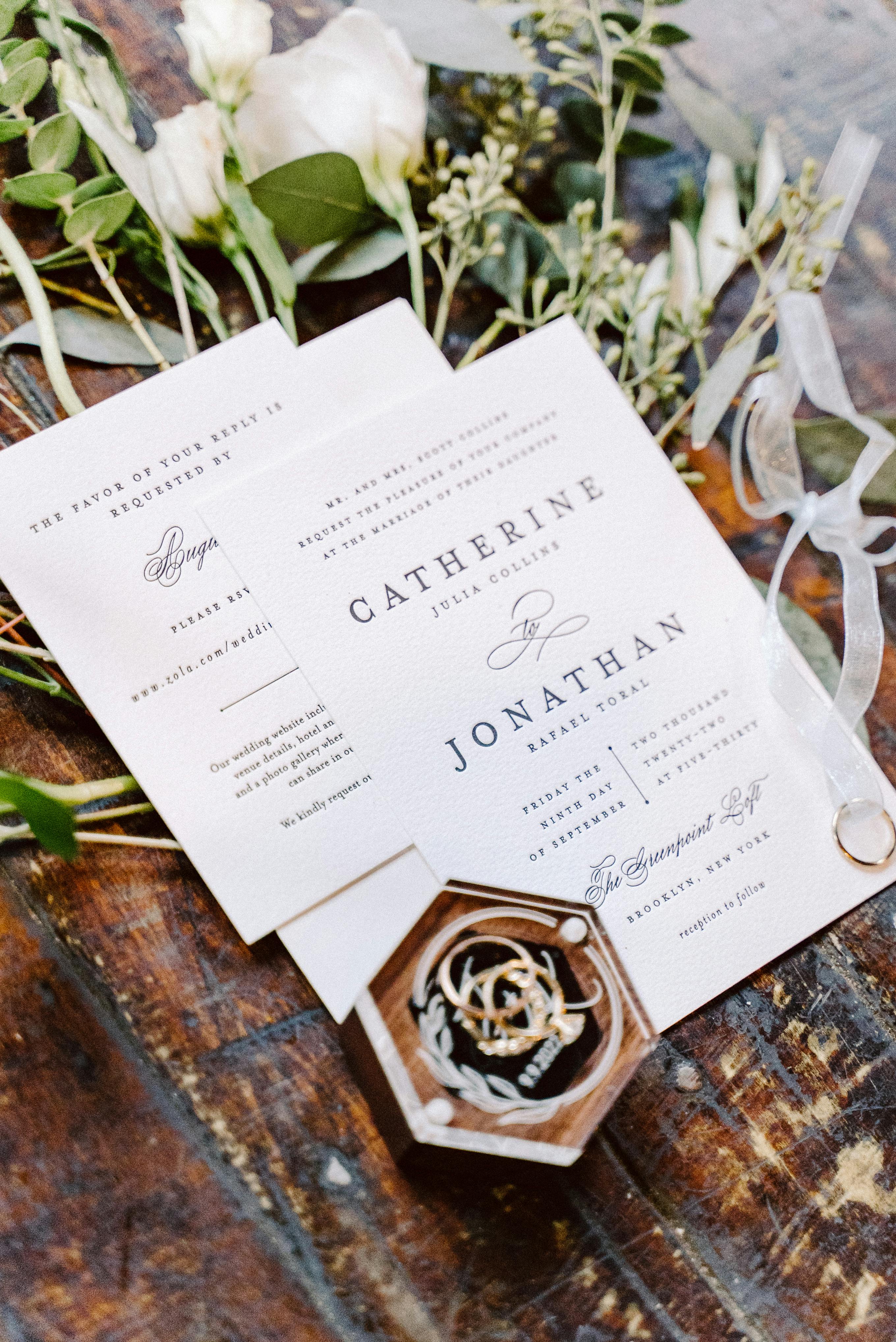 Wedding Invitation Ideas posted by Nova Events by Greta McNebb