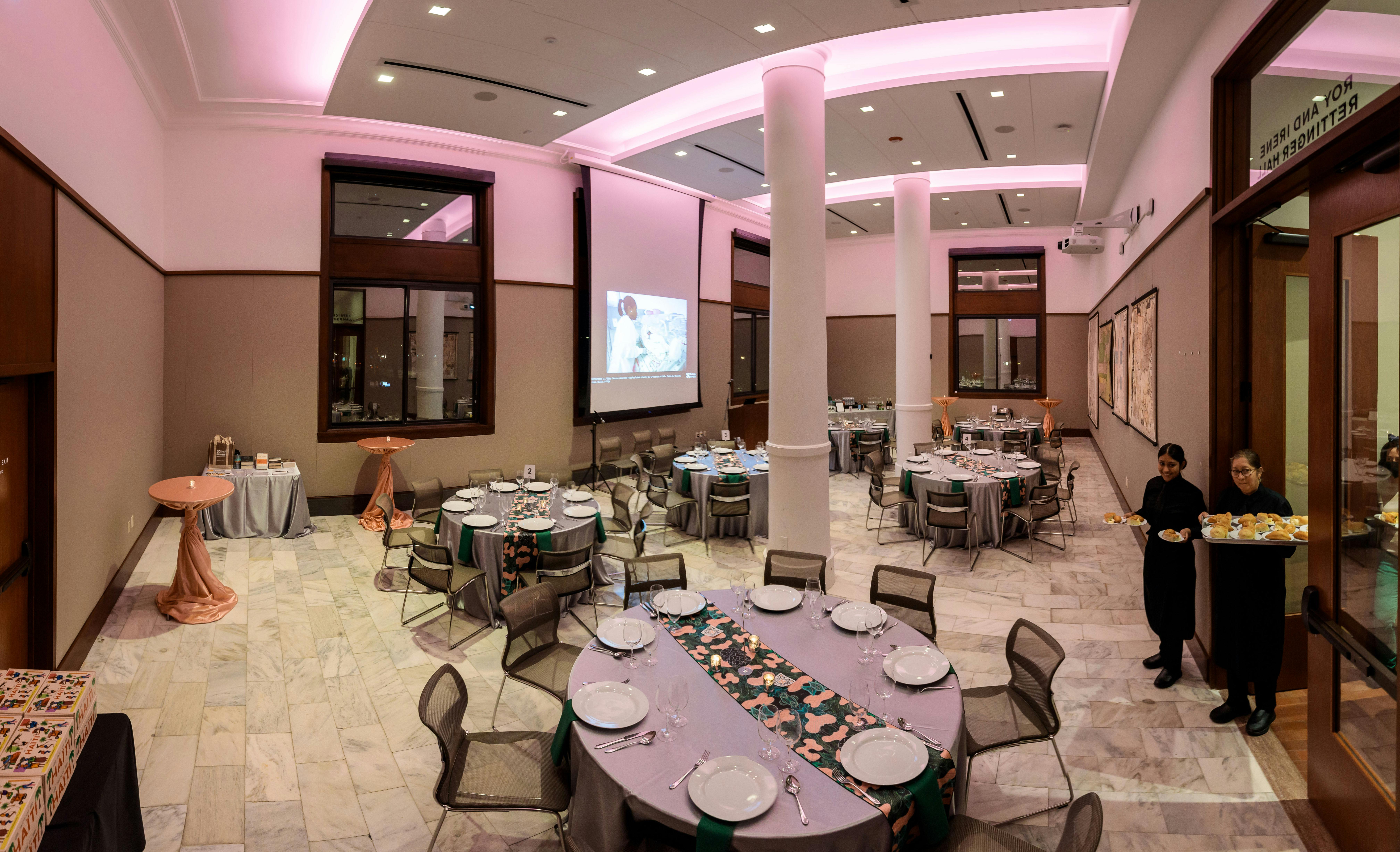Rettinger Hall, Event Space at The Newberry Library
