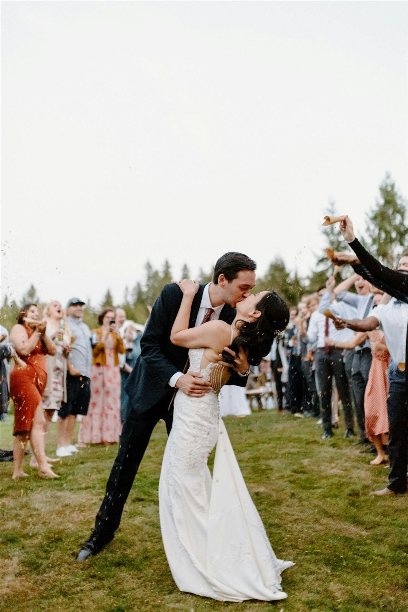 Featured photo from Laney and Matt | Backyard Garden Party Wedding