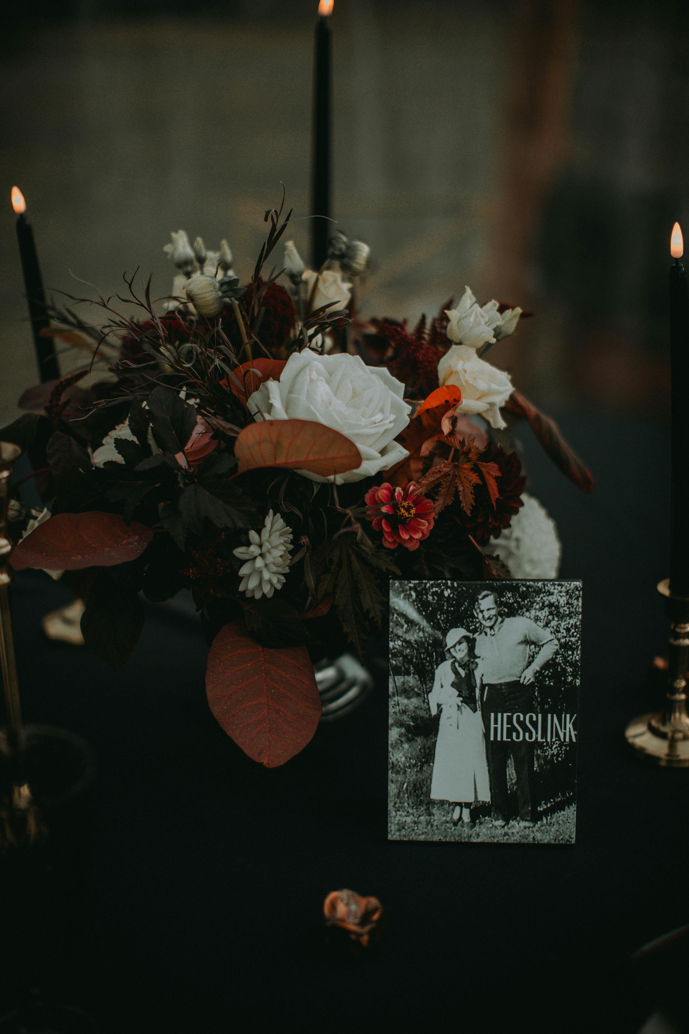 Featured photo from Callista and Matthew | Backyard Autumn Wedding