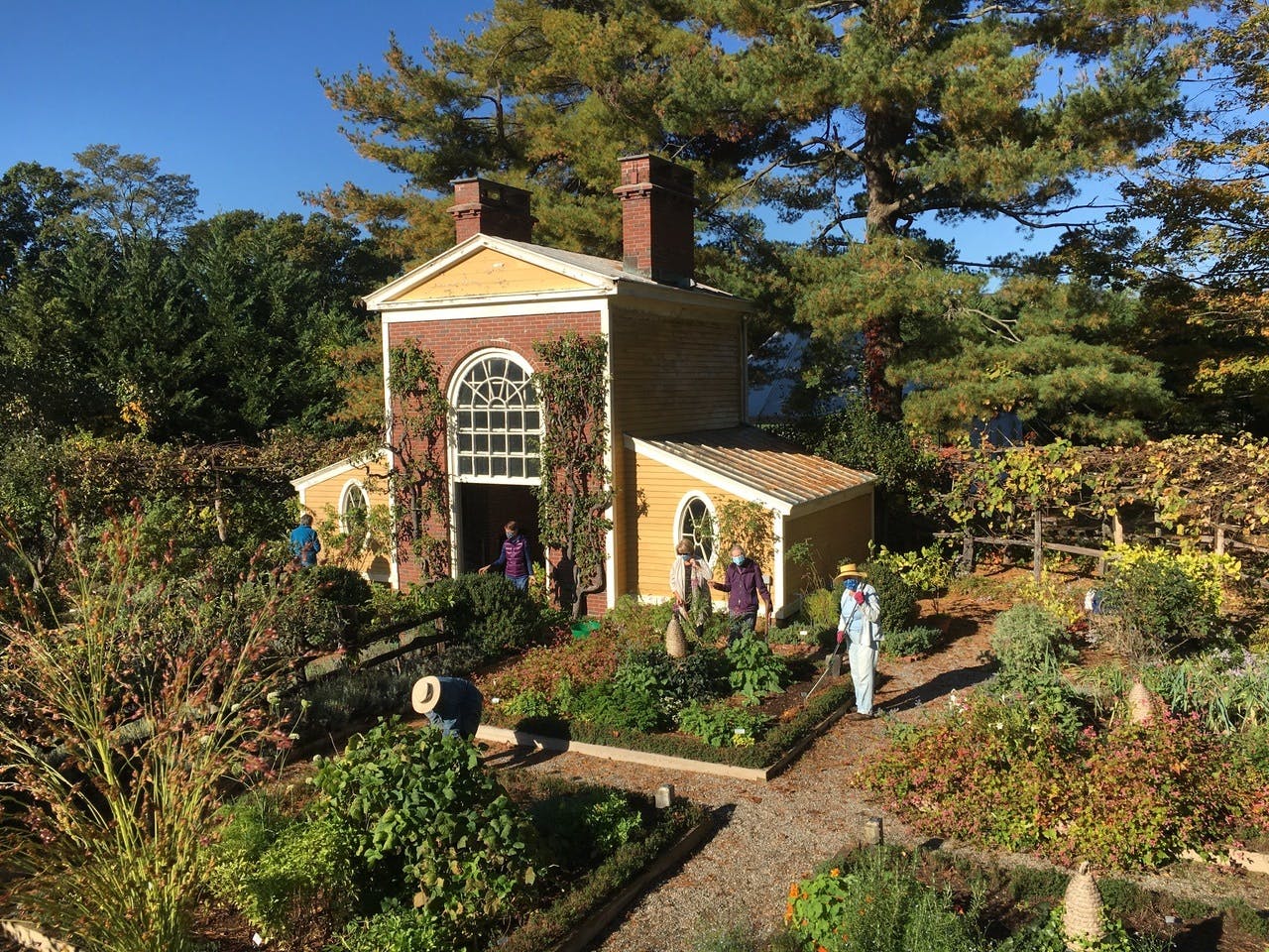 The Herb Garden & Orangery, Outdoor event space at Boscobel House and Gardens