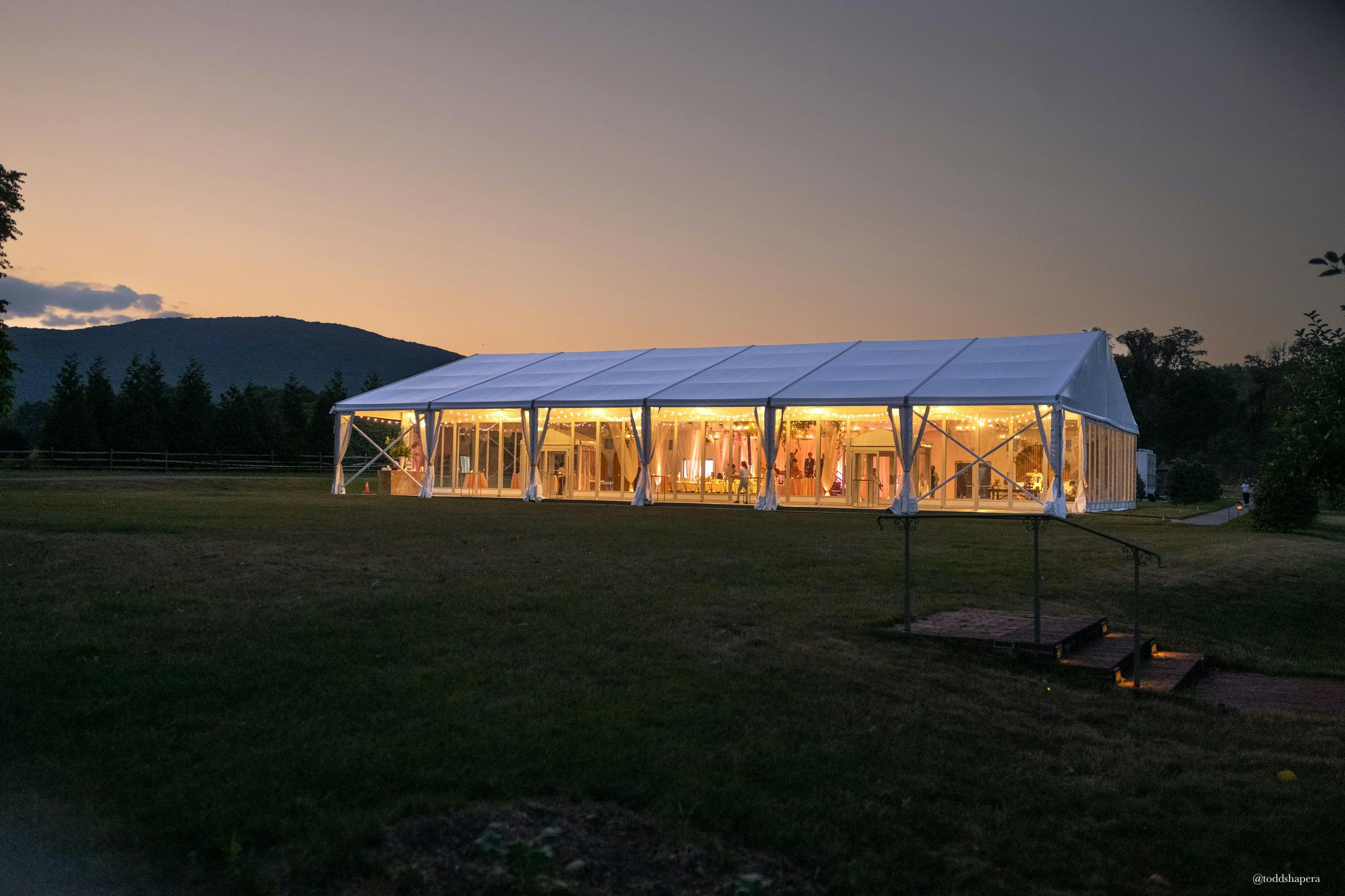 The West Meadow Pavilion, Event Space at Boscobel House and Gardens