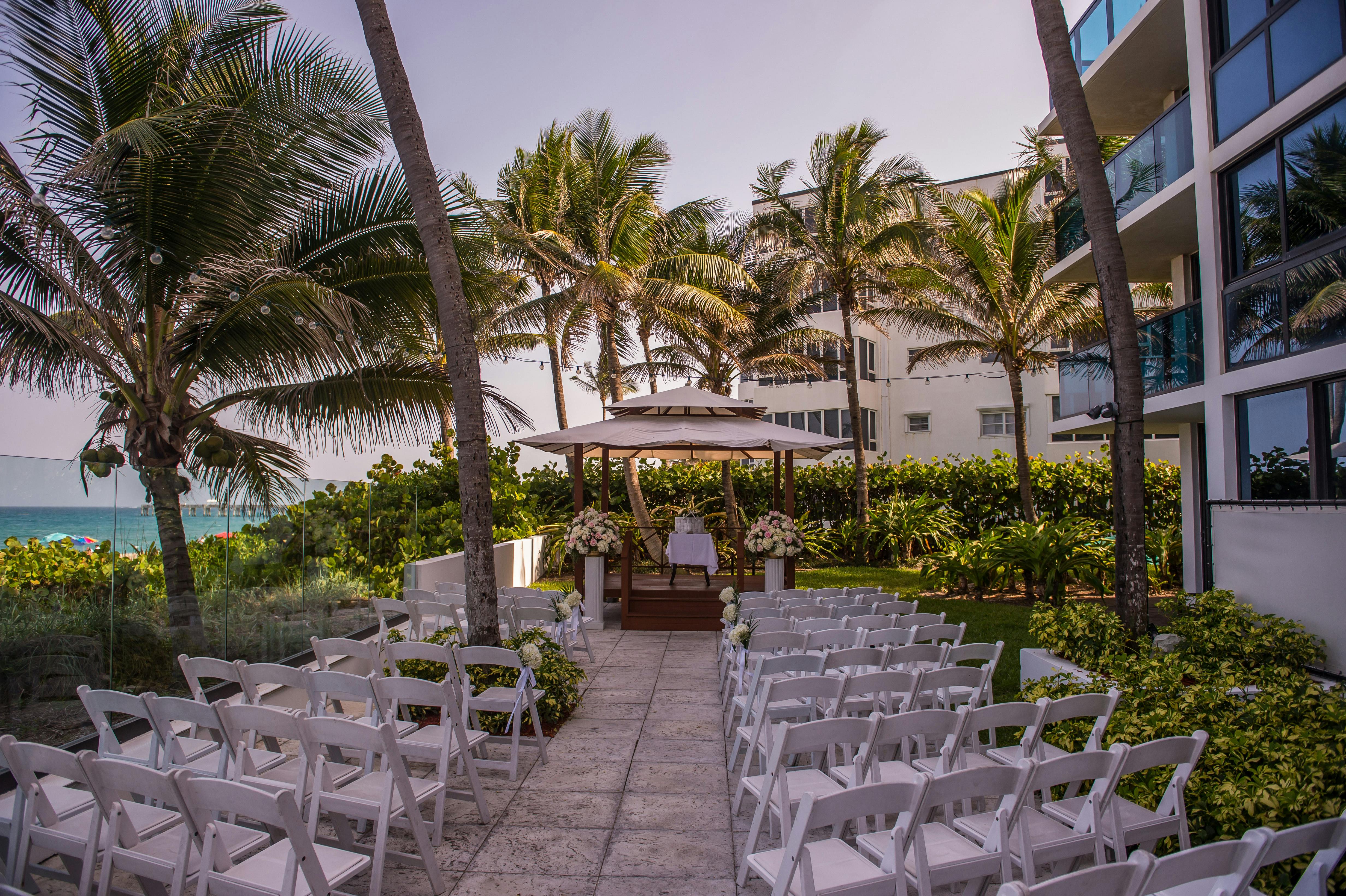 Ocean Terrace North, Outdoor event space at Tideline Ocean Resort & Spa