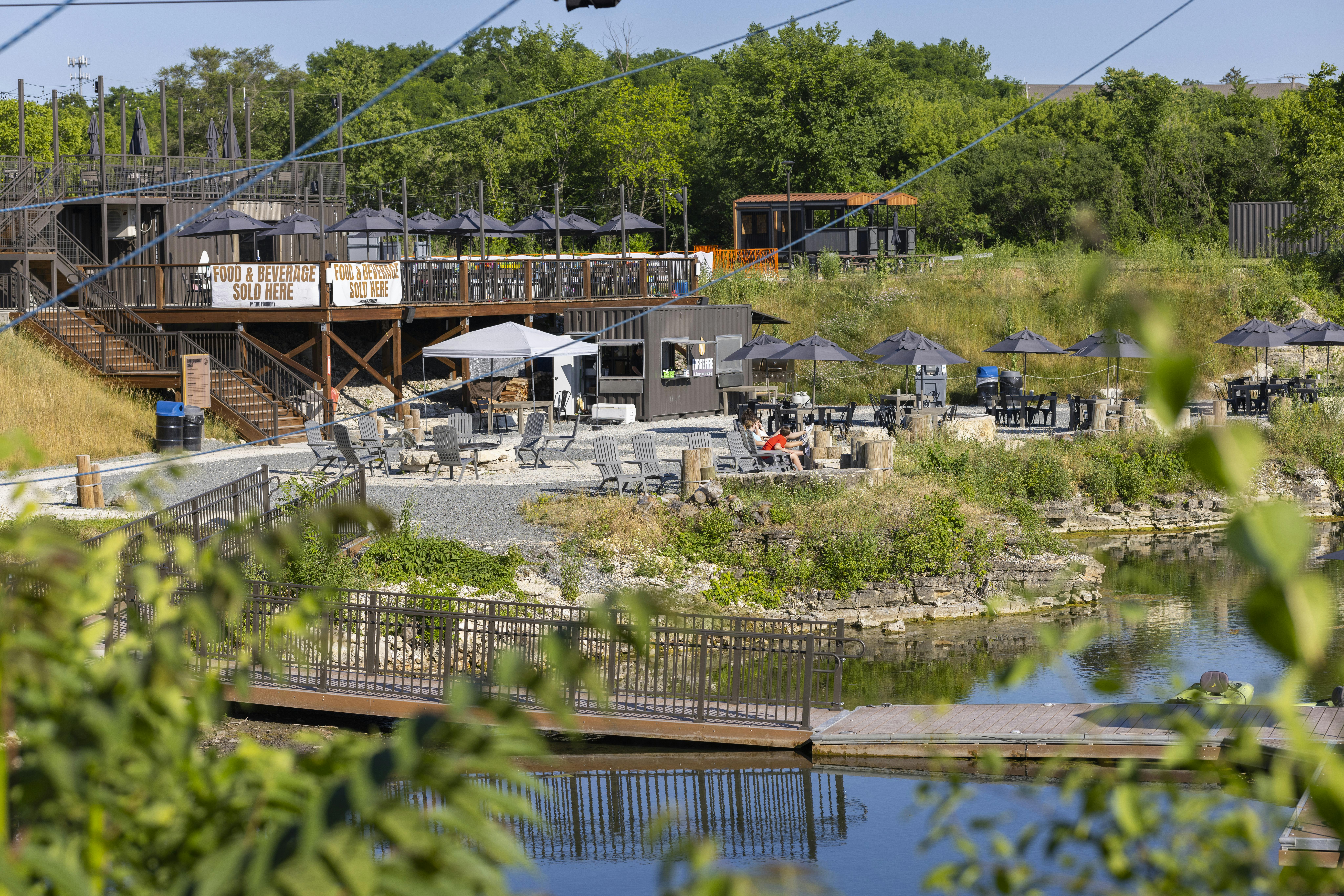 Lower Quarry Shelf The Lemont Quarries PartySlate