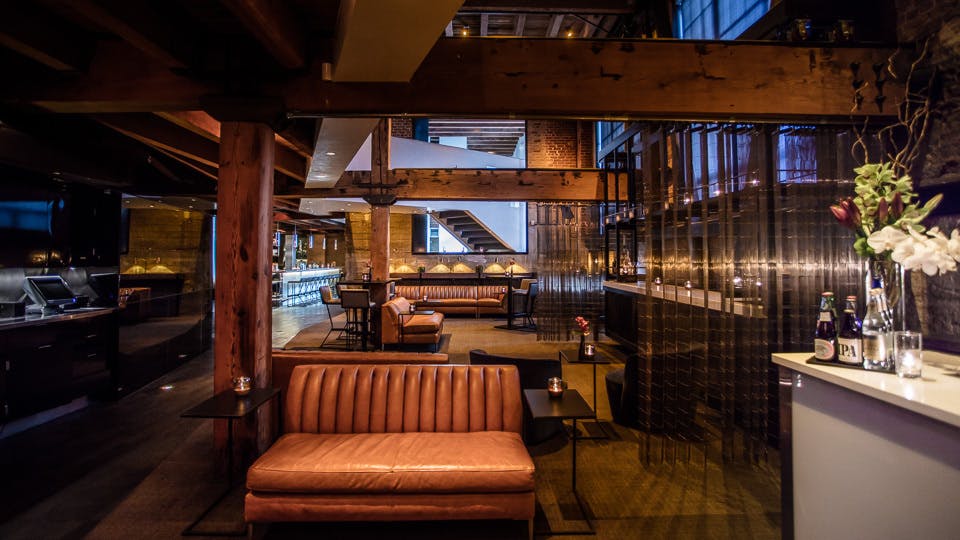 Lounge Bays, Restaurant event space at 25 Lusk