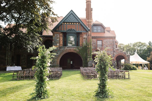 Featured photo from Timeless Tented Wedding at Eustis Estate Museum in Milton, Massachusetts