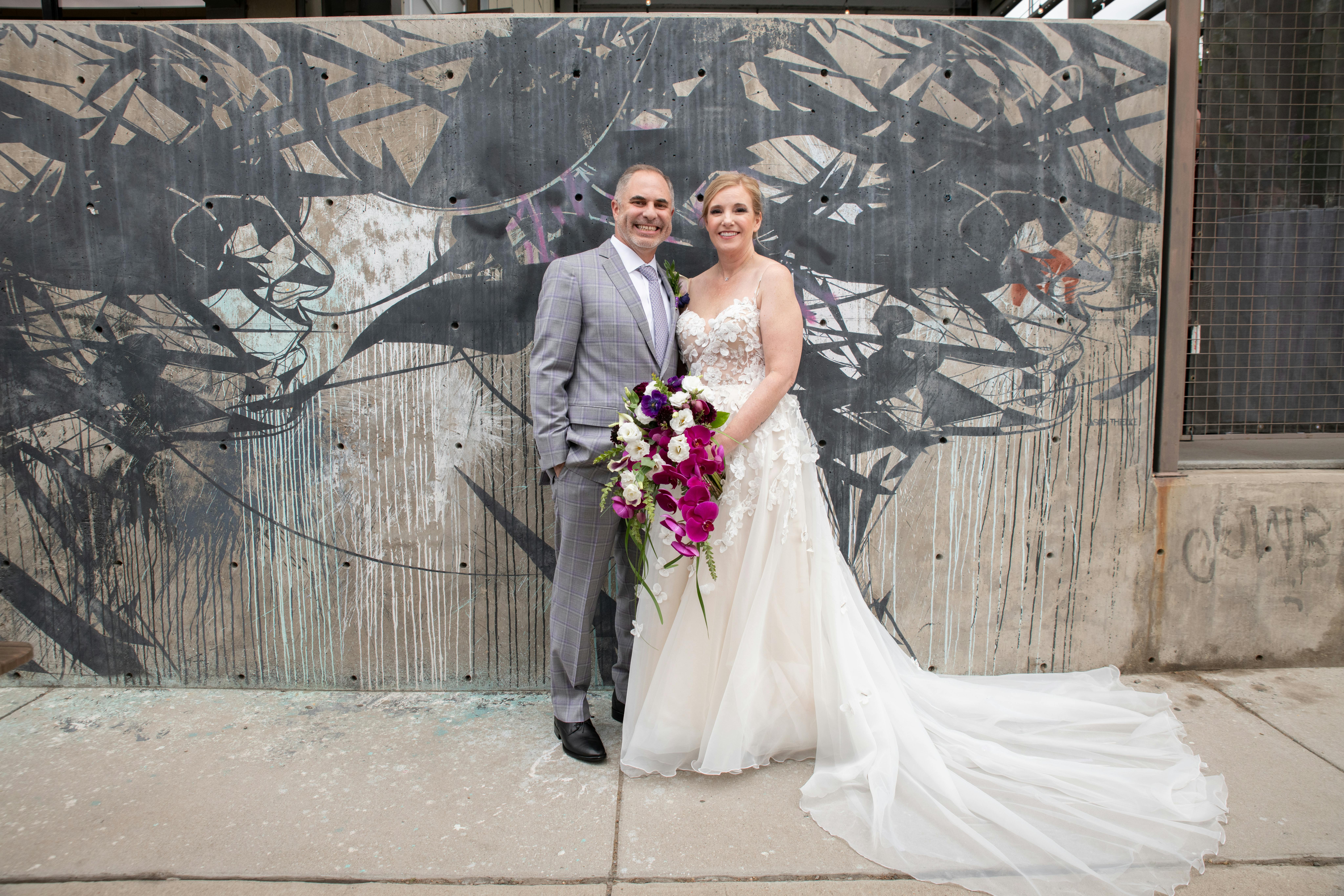 Featured photo from MODERN WEDDING WITH A NIGHTCLUB THEME AT SPACE GALLERY