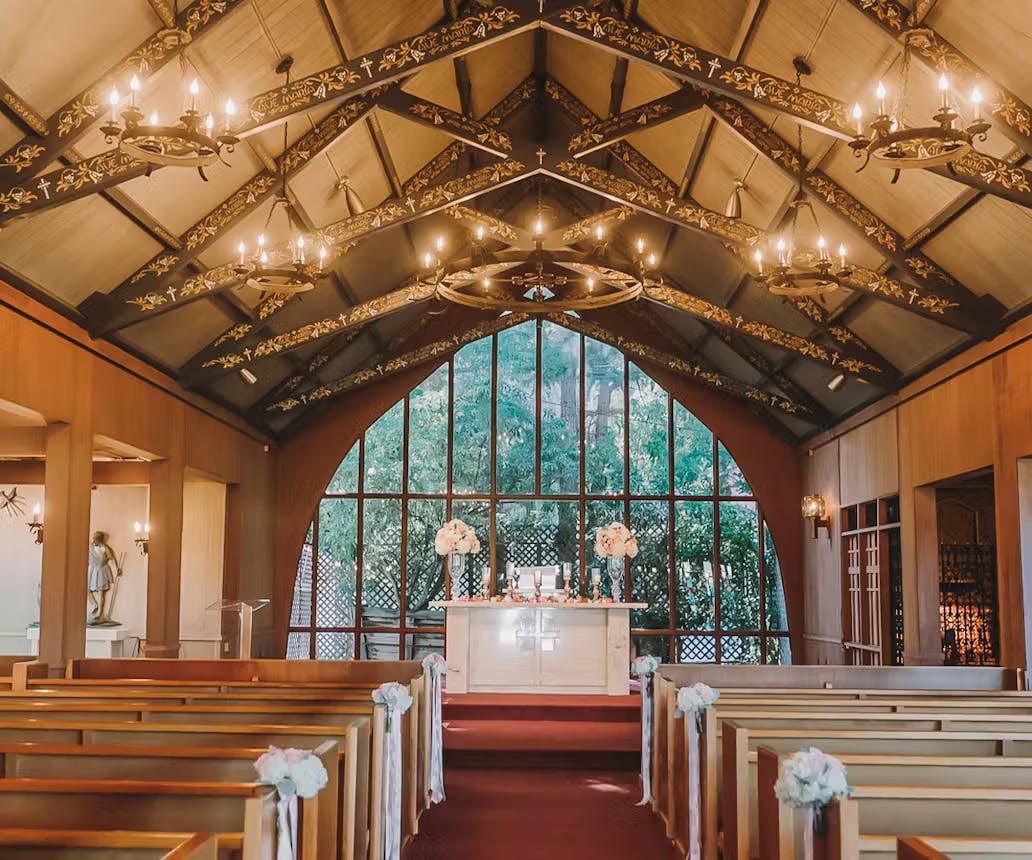 The Chapel, an event space at Chapel of Our Lady by Wedgewood Weddings