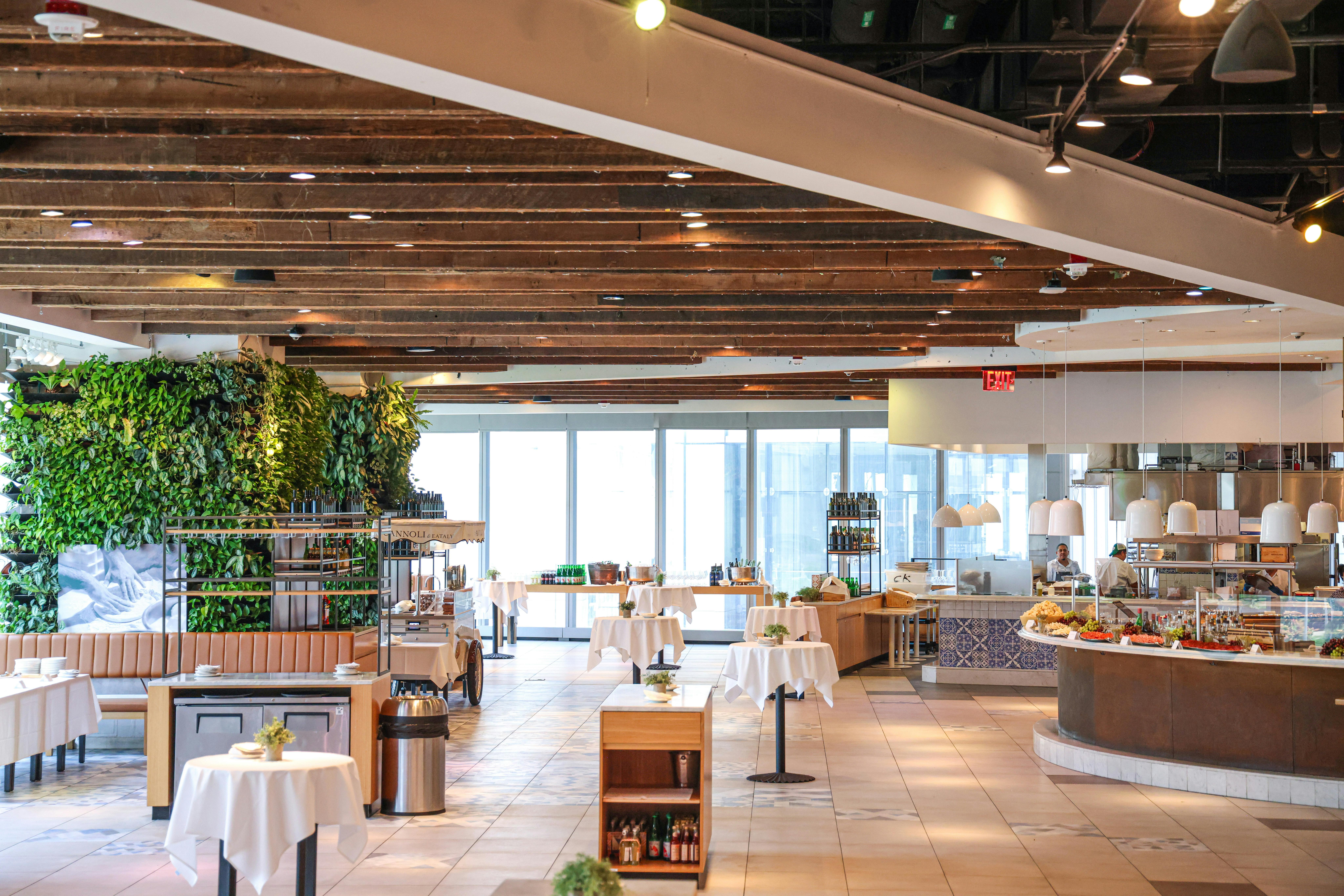 La Pizza & La Pasta, an event space at Eataly Downtown