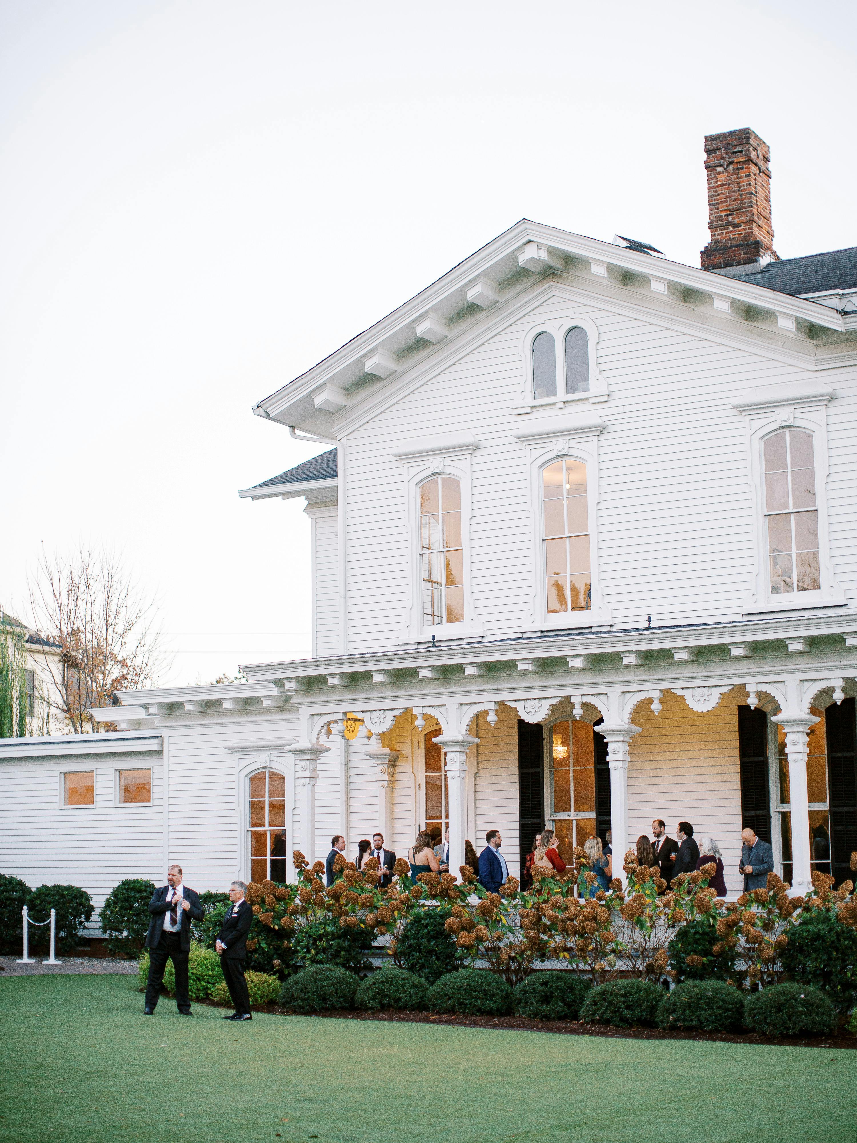 Featured photo from Kelly & Zach's Ethereal Winter Wedding at The Merrimon Wynne House in Raleigh, North Carolina