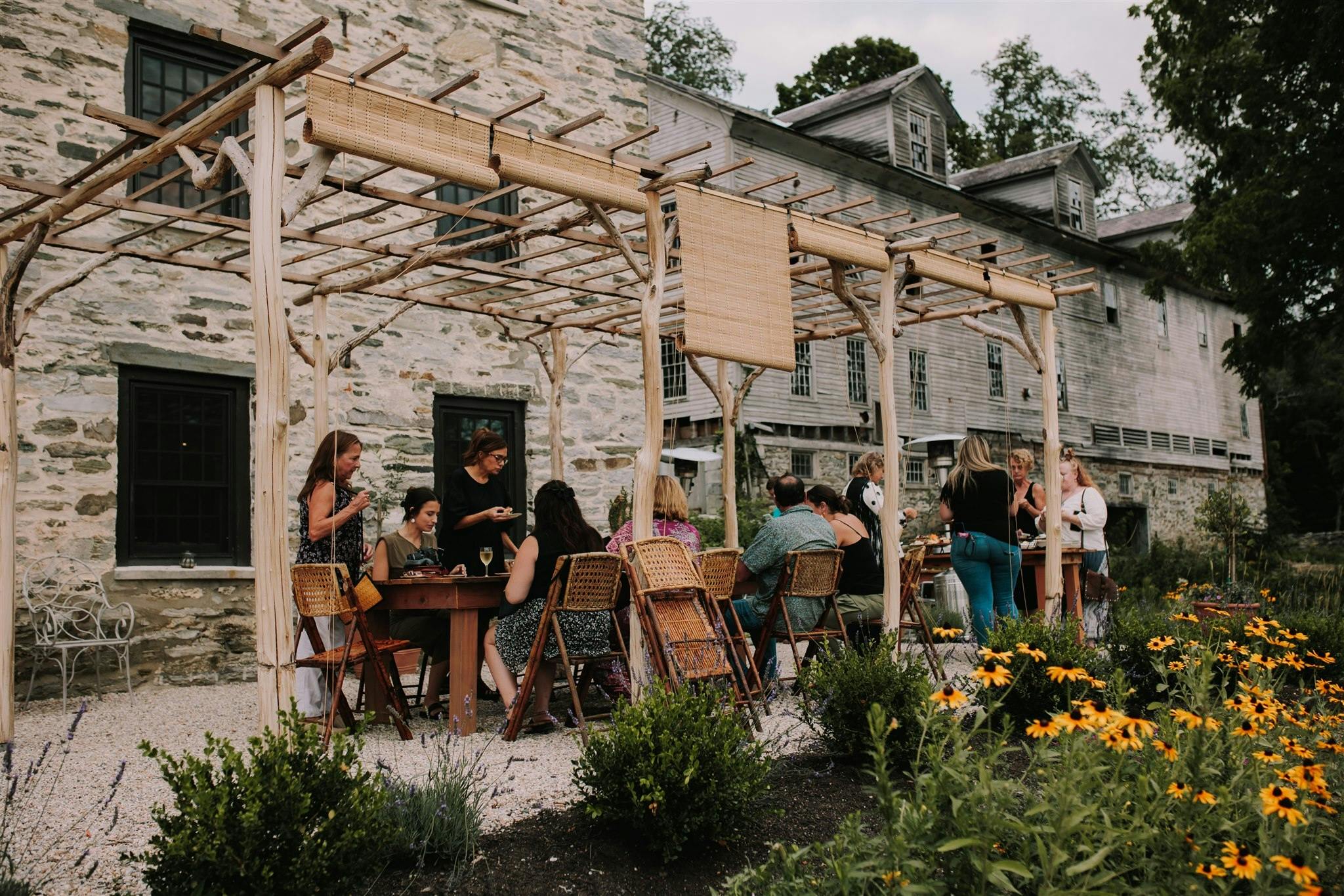 Stone House Terrace The Ruins at Sassafras PartySlate